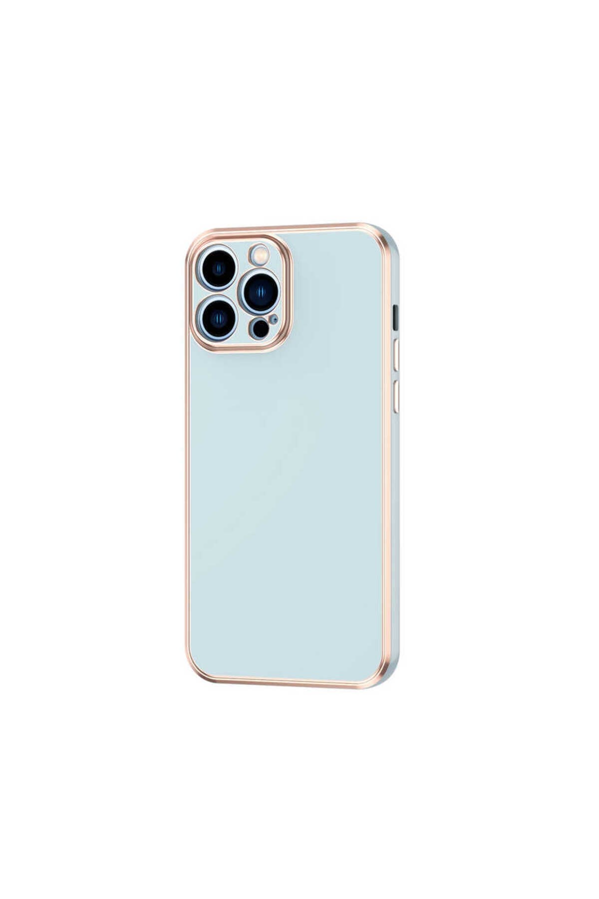 iPhone 12 Pro Uyumlu NVTH Bark Kılıf-Mavi Açık
