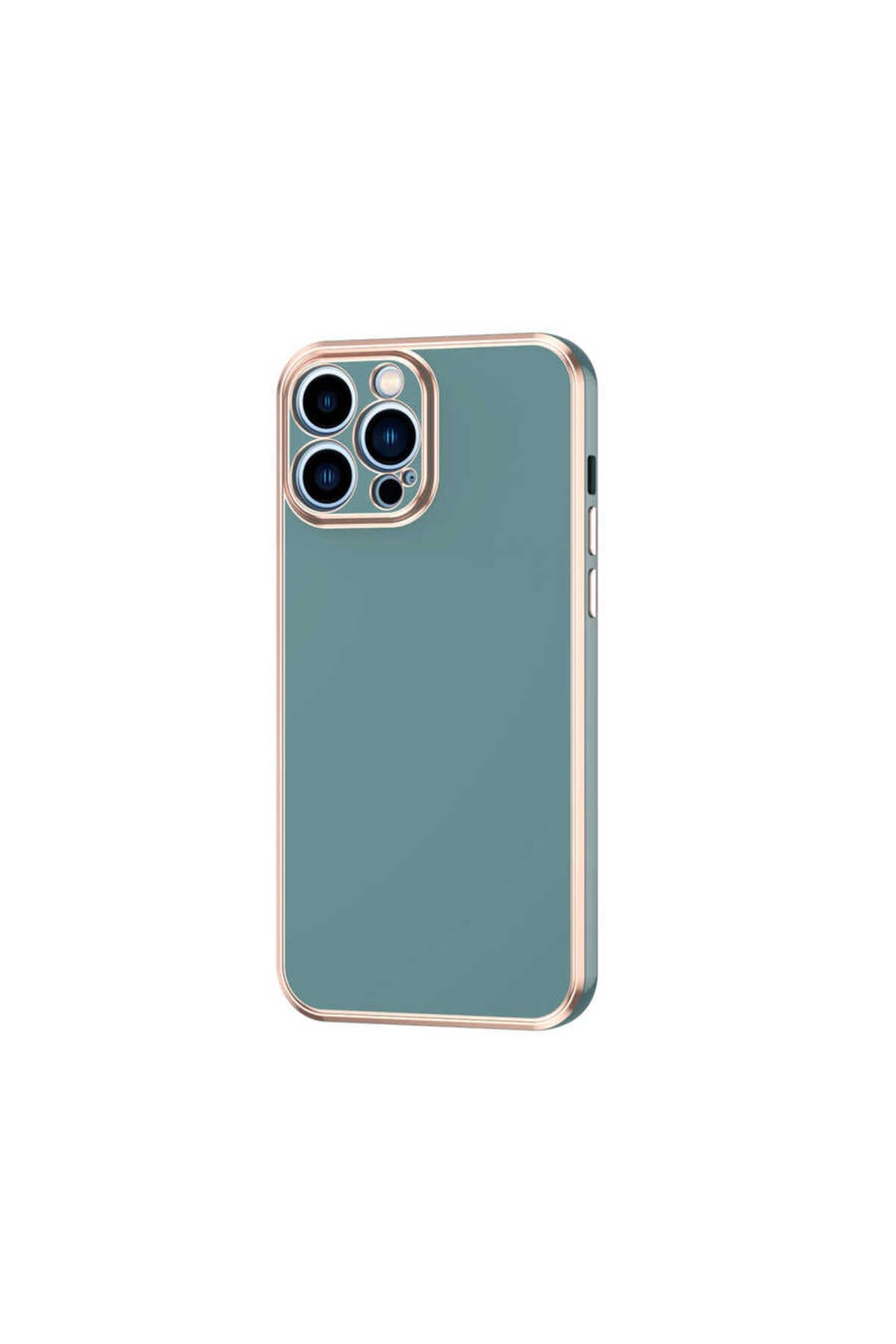iPhone 12 Pro Uyumlu NVTH Bark Kılıf-Petrol Yeşil