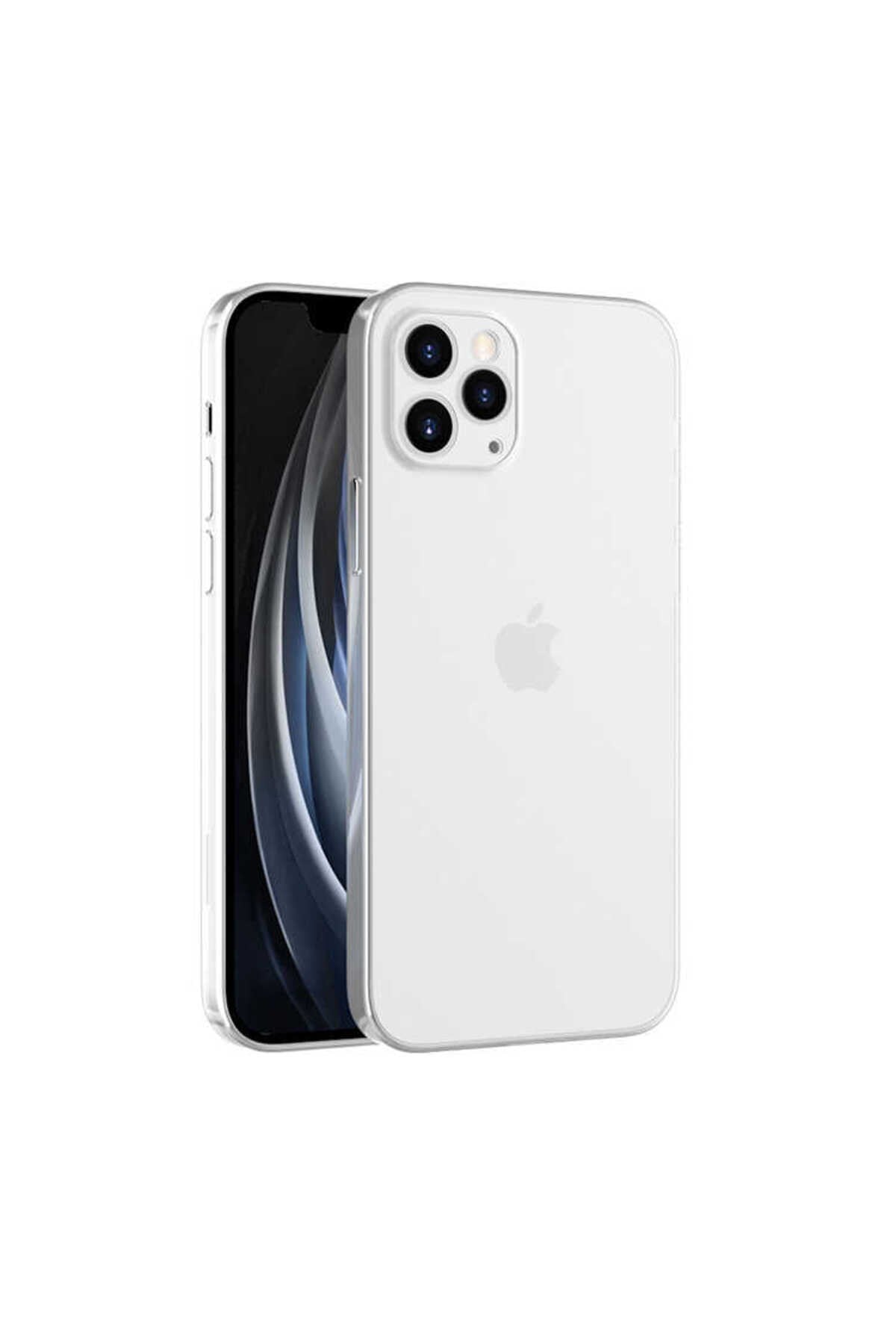 iPhone 12 Pro Uyumlu NVTH Blok Kılıf-Renksiz