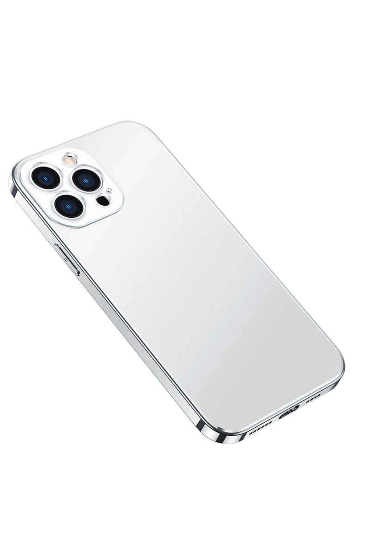 iPhone 12 Pro Uyumlu NVTH Bobo Kılıf-Gümüş