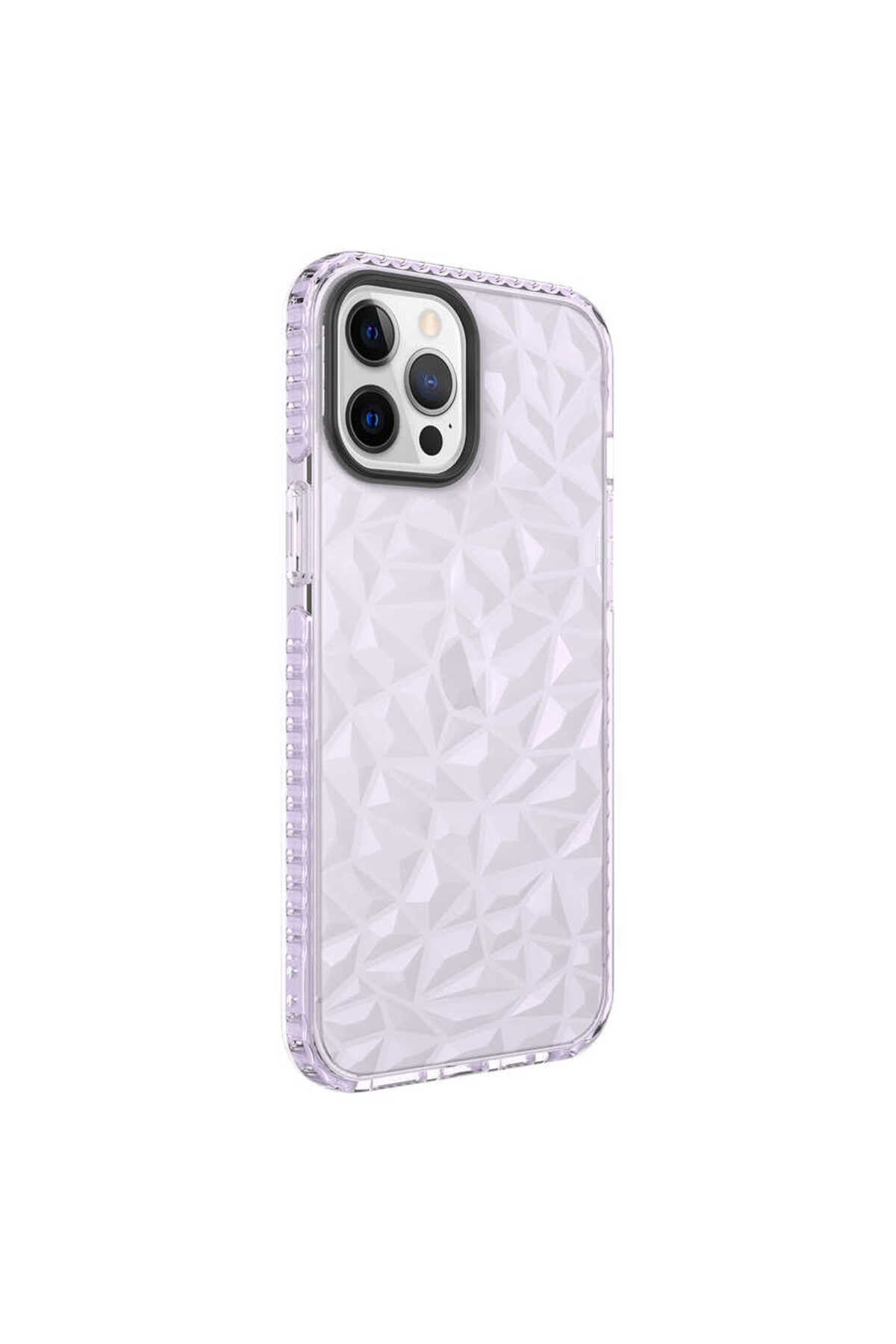 iPhone 12 Pro Uyumlu NVTH Buzz Kılıf-Mor