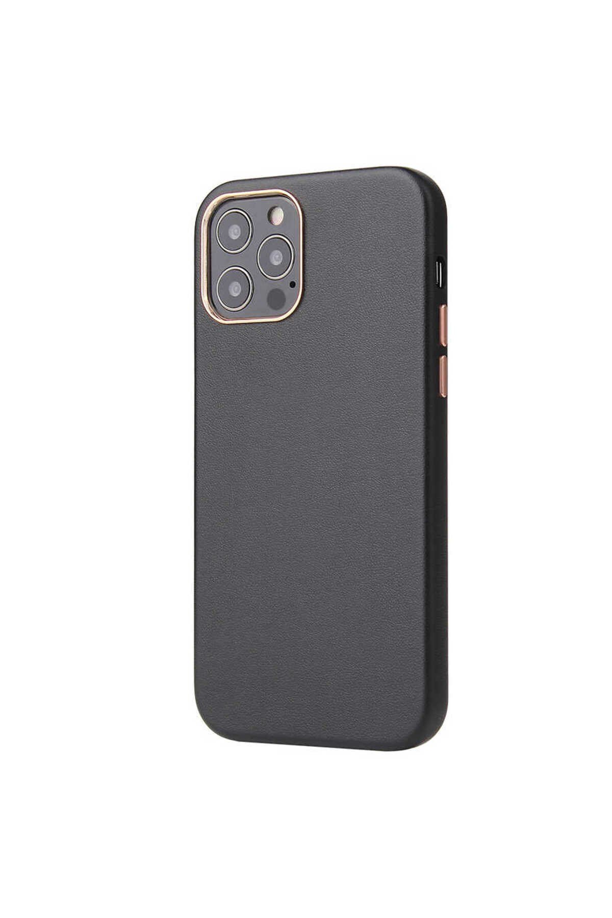iPhone 12 Pro Uyumlu NVTH Eyzi Kılıf-Siyah