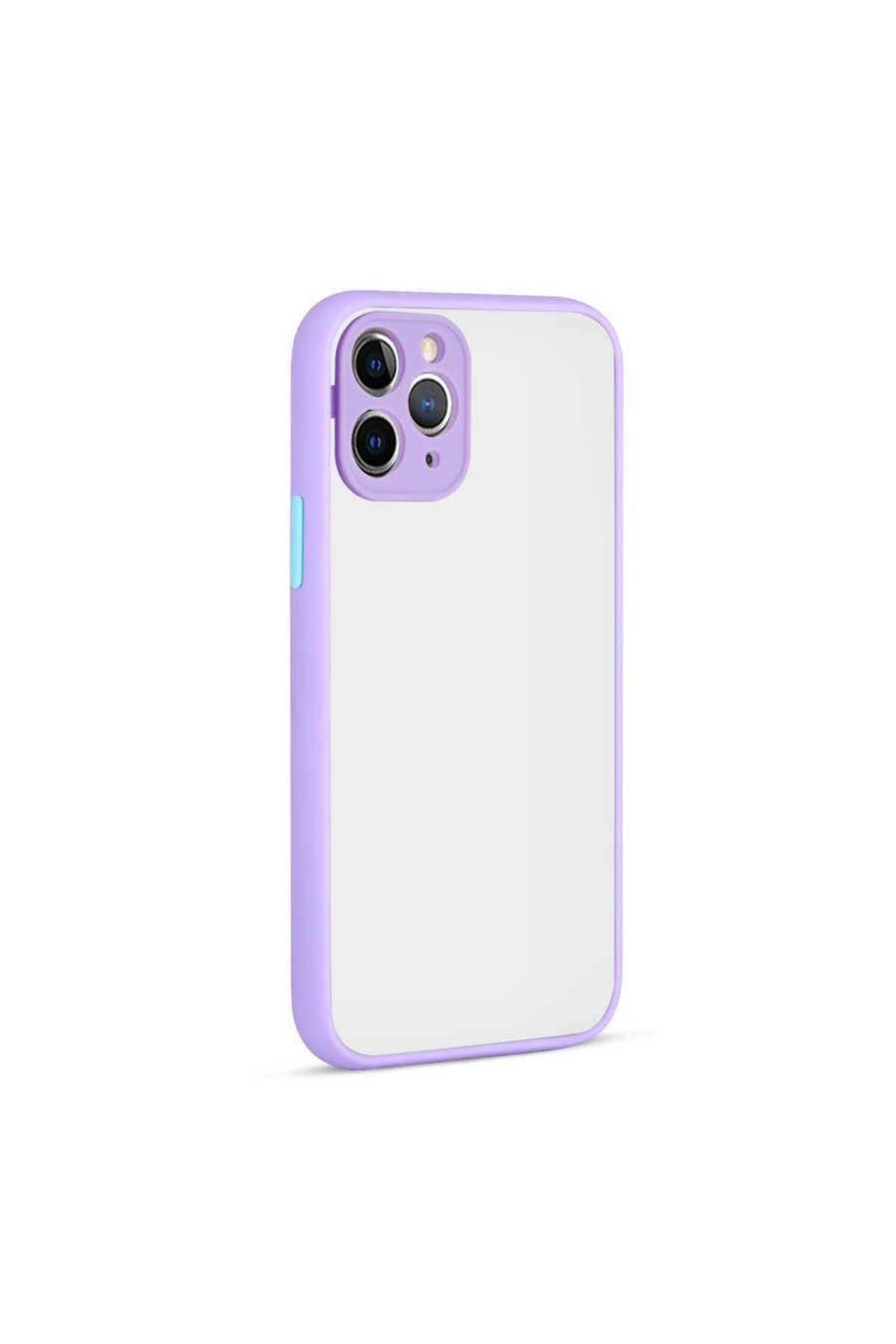 iPhone 12 Pro Uyumlu NVTH Hux Kılıf-Lila