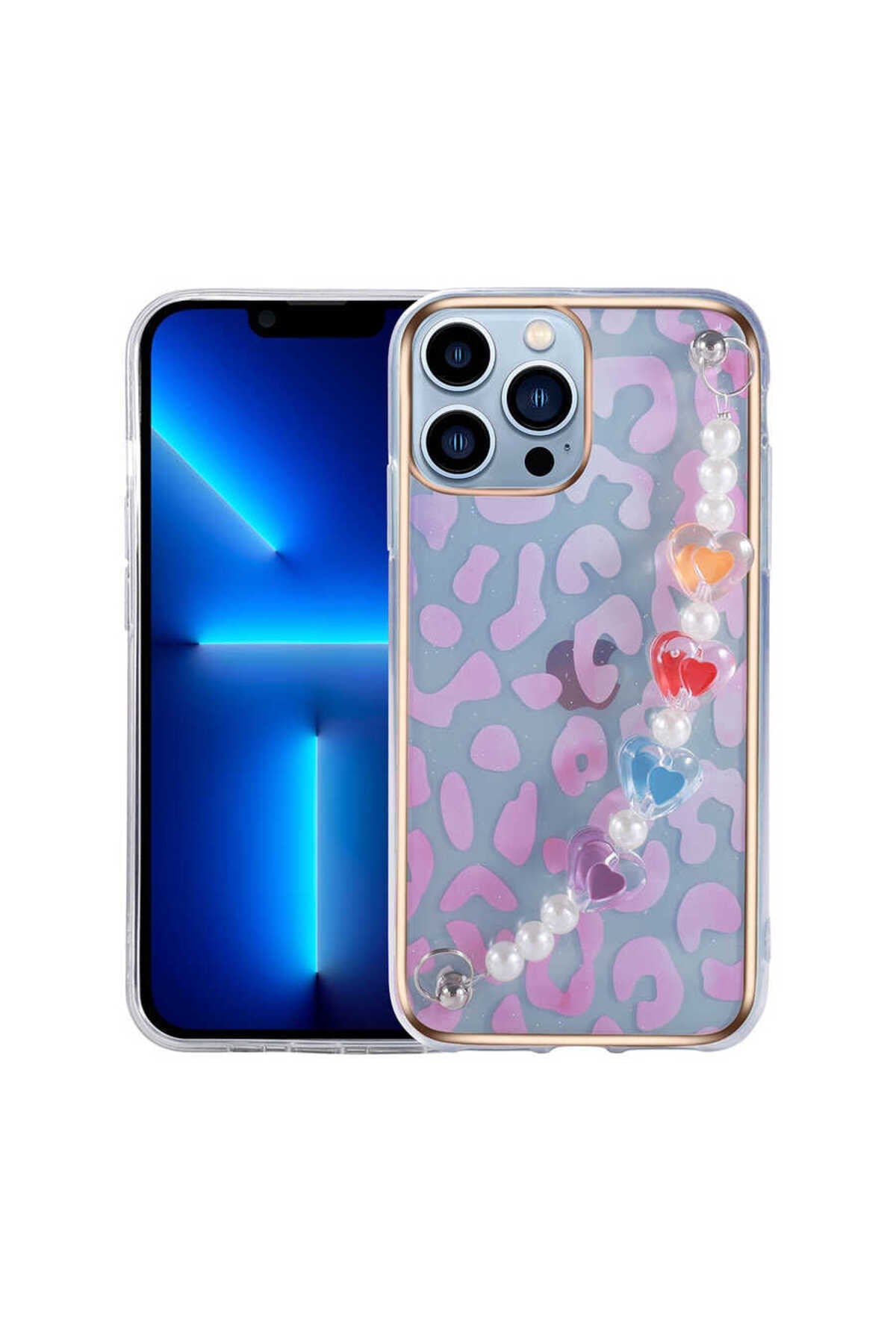 iPhone 12 Pro Uyumlu NVTH Pilla Kılıf-Pembe