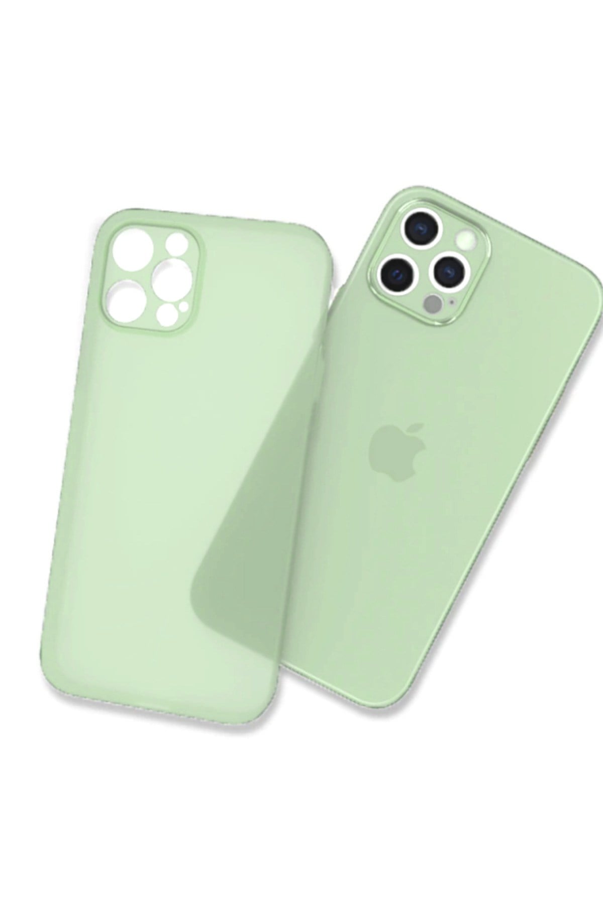 iPhone 12 Pro Uyumlu NVTH Tiny Kılıf-Açık Yeşil
