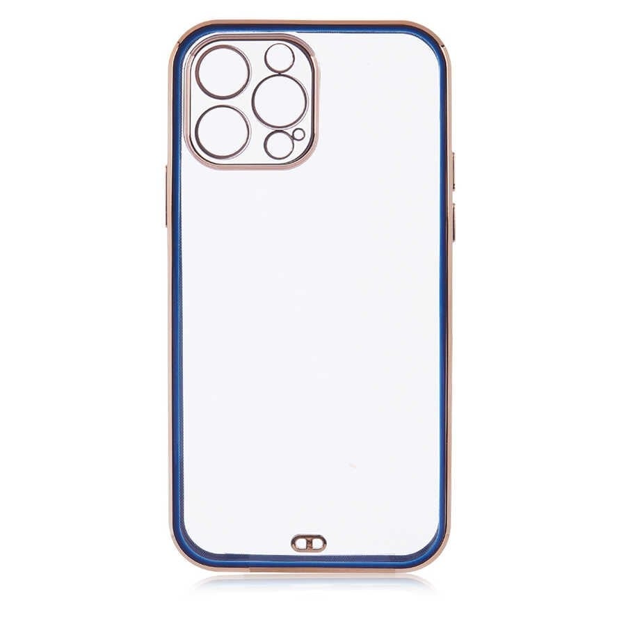 iPhone 12 Pro Uyumlu NVTH Voit Clear Kılıf-Lacivert