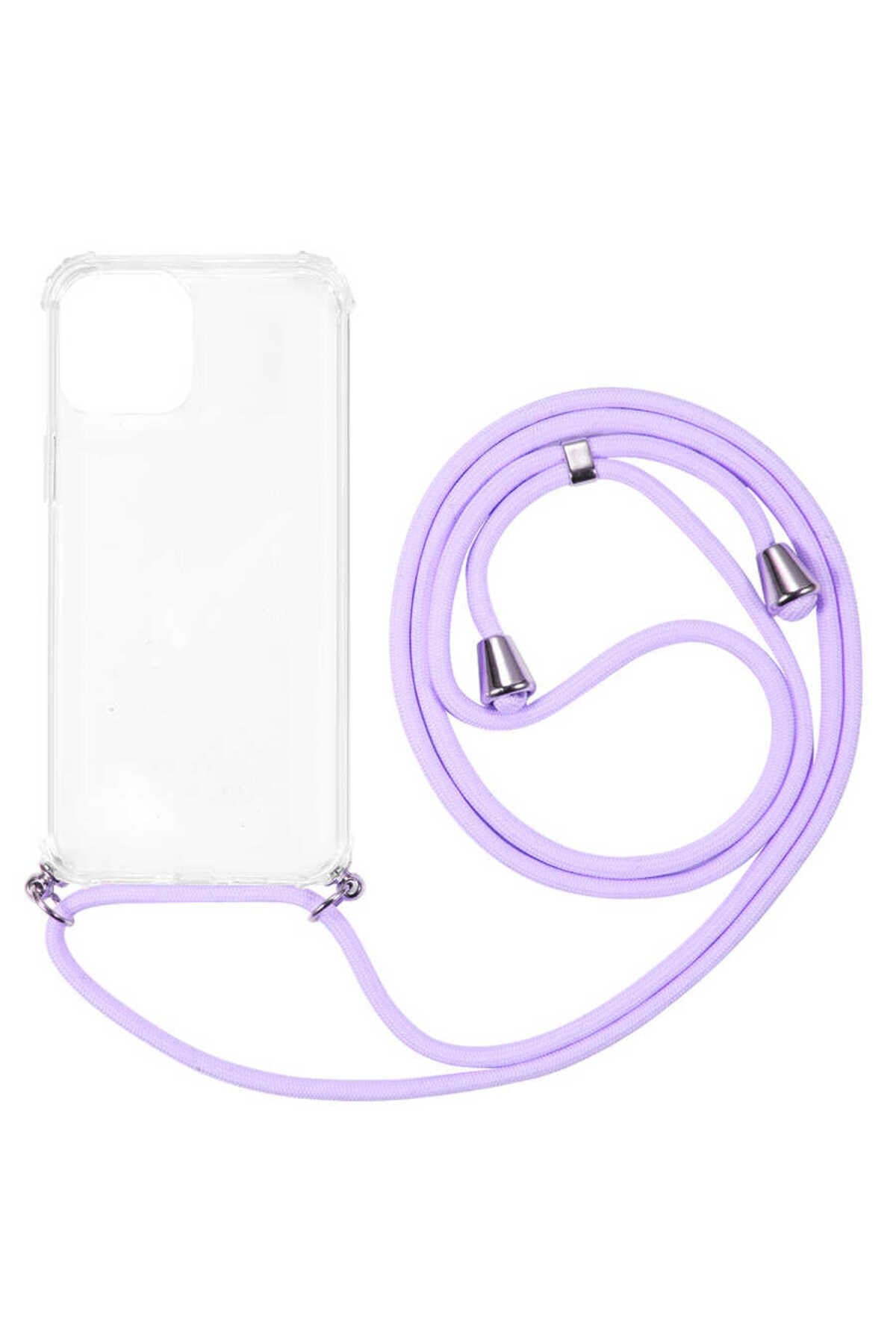 iPhone 12 Pro Uyumlu NVTH X-Rop Kılıf-Renksiz