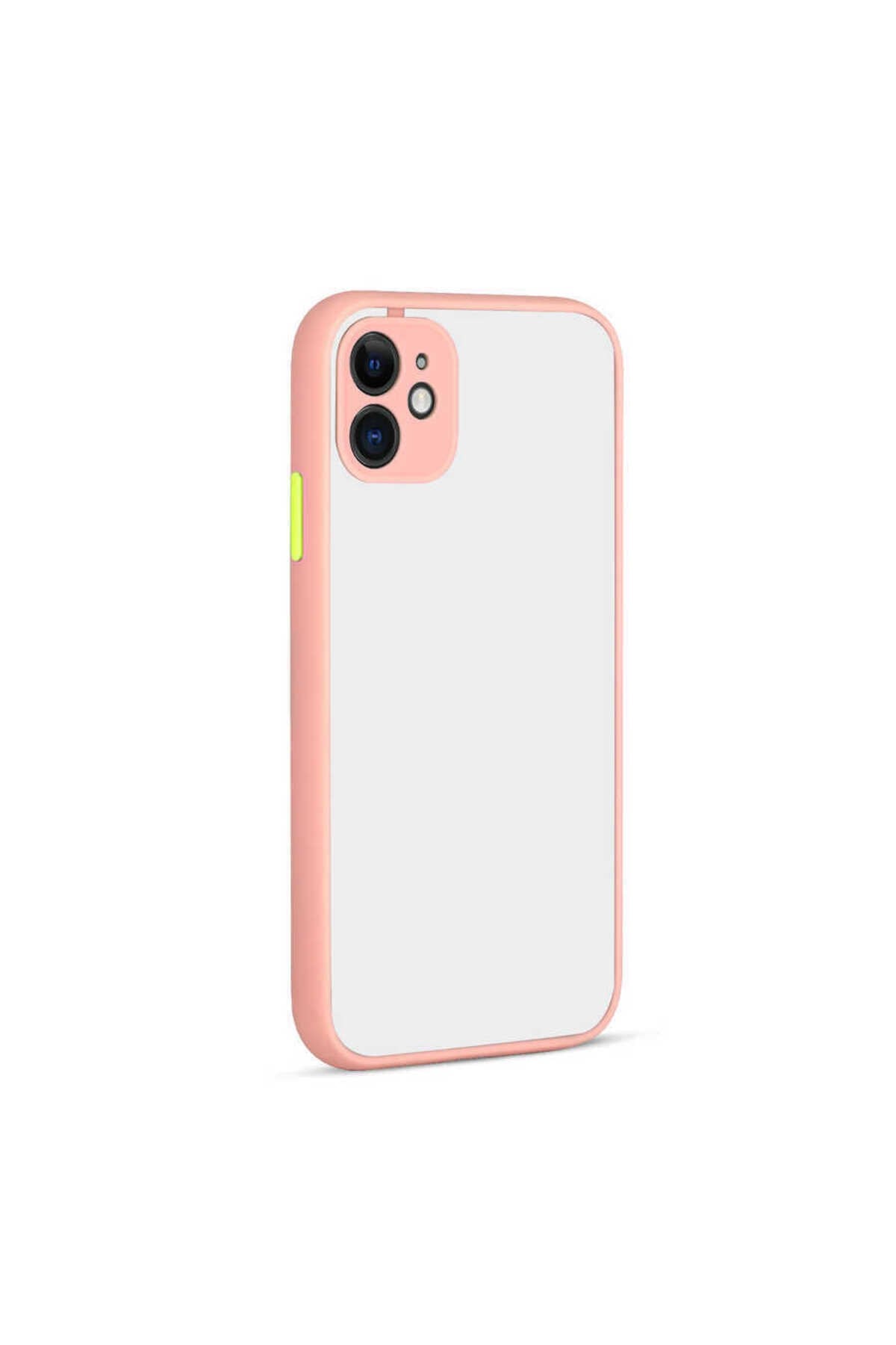 iPhone 12 Uyumlu NVTH Hux Kılıf-Pembe