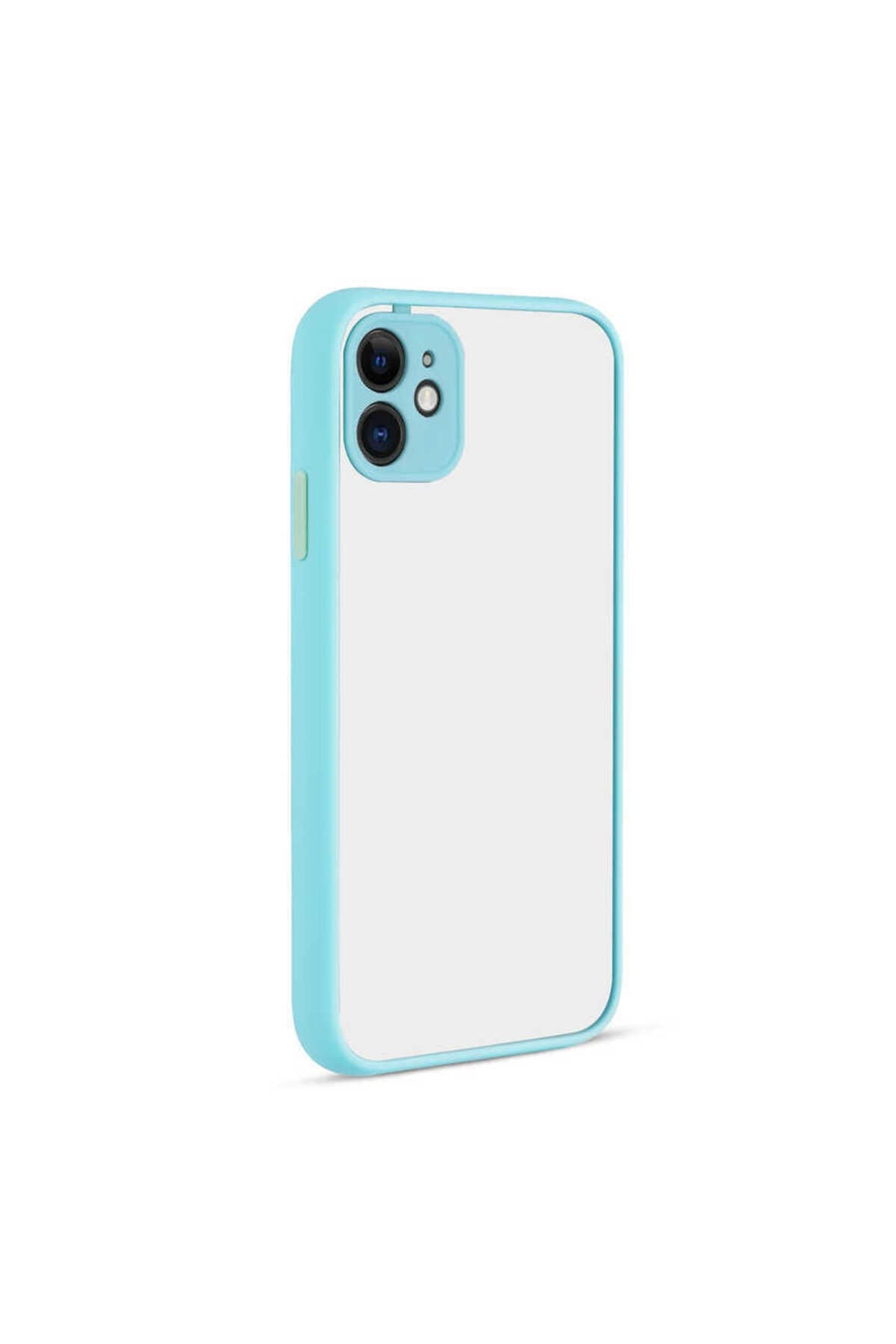 iPhone 12 Uyumlu NVTH Hux Kılıf-Turkuaz