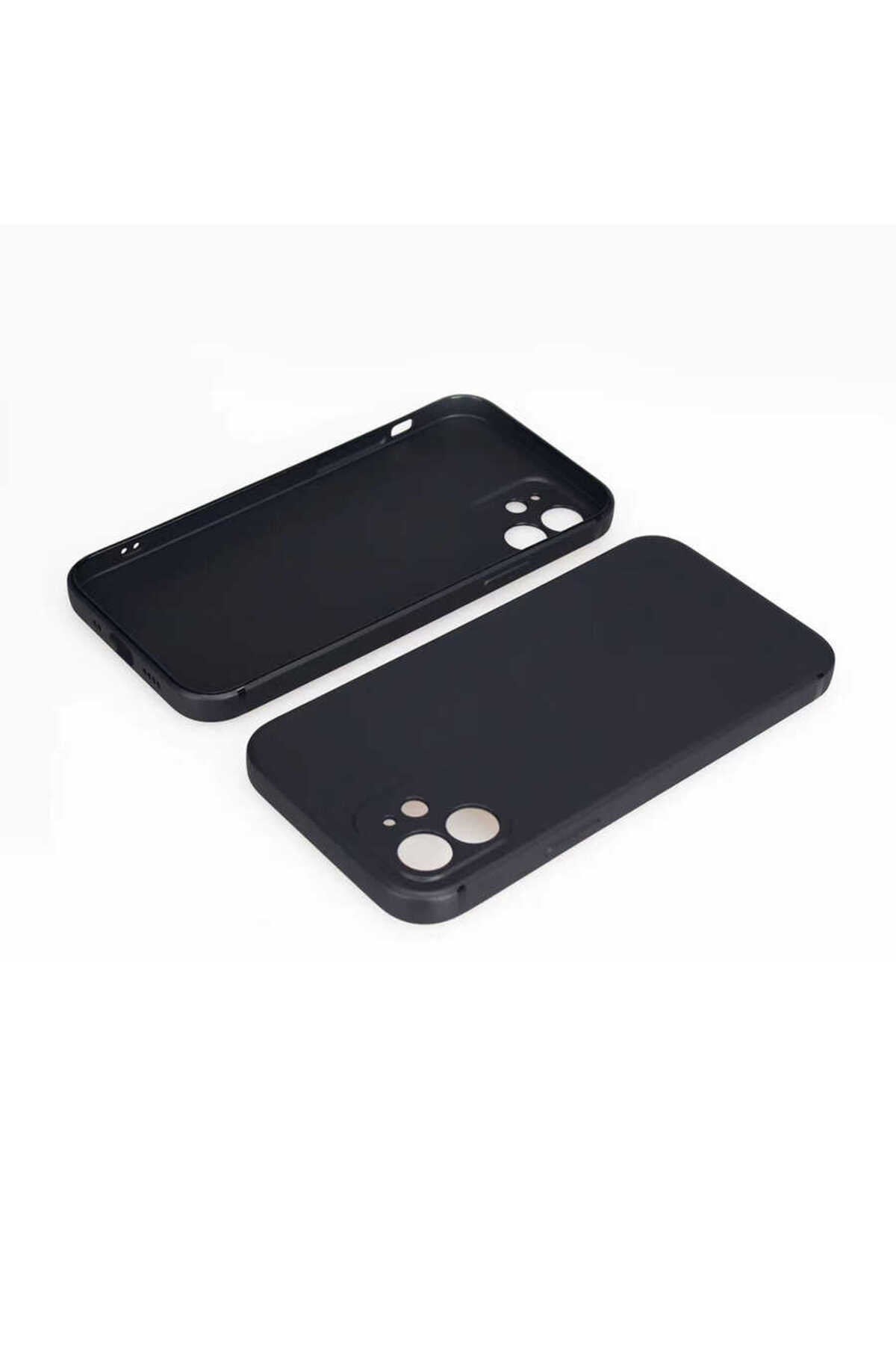 iPhone 12 Uyumlu NVTH İmax Silikon-Siyah