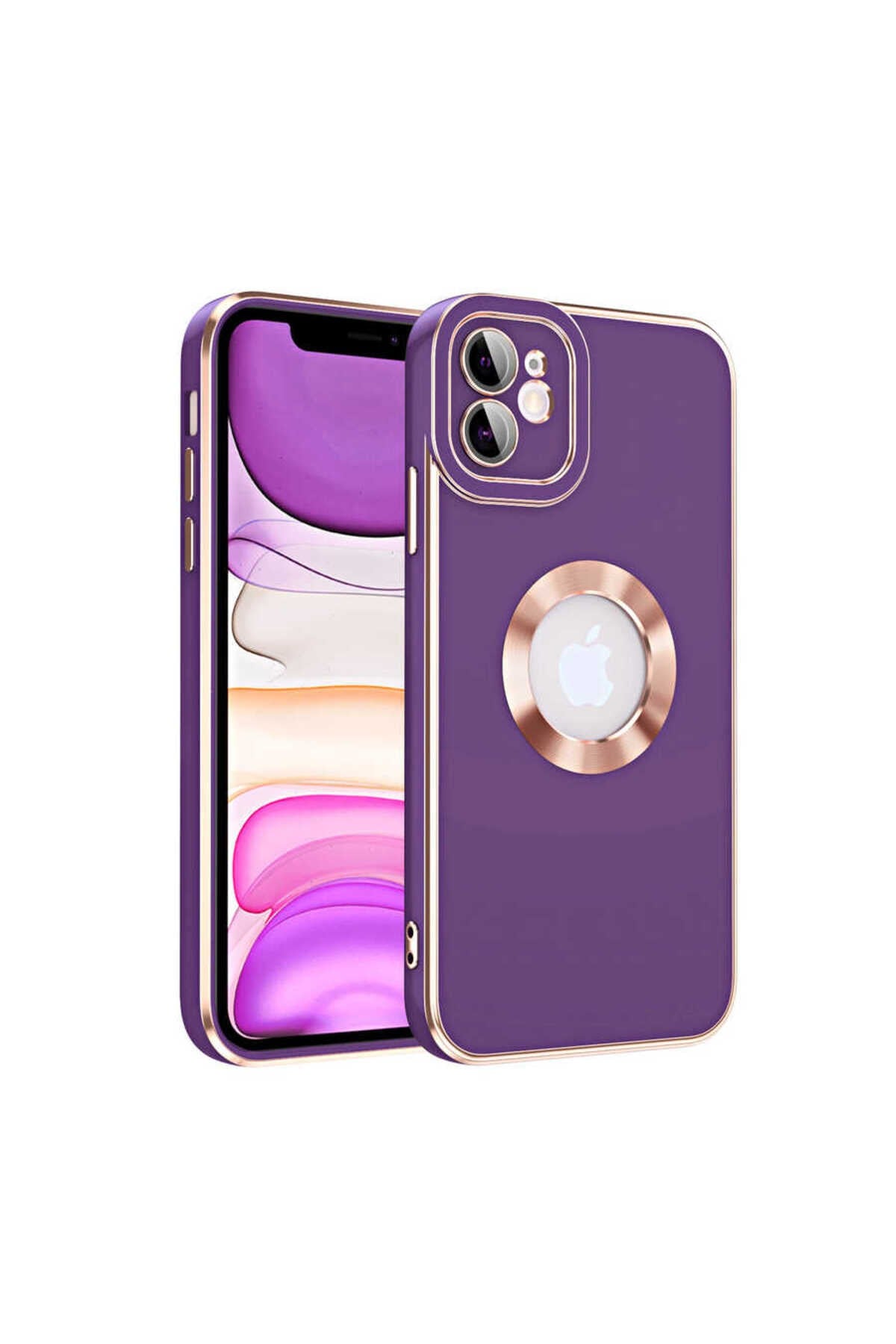 iPhone 12 Uyumlu NVTH Kongo Kılıf-Koyu Mor