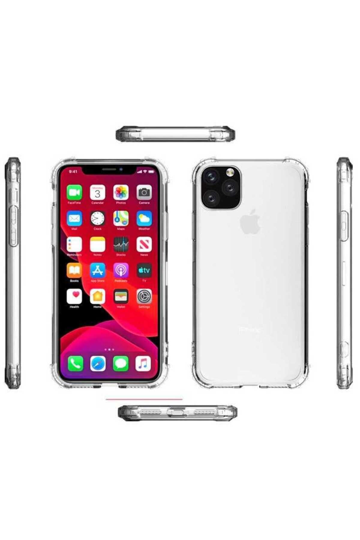 iPhone 12 Uyumlu NVTH Nitro Anti Shock Silikon-Renksiz