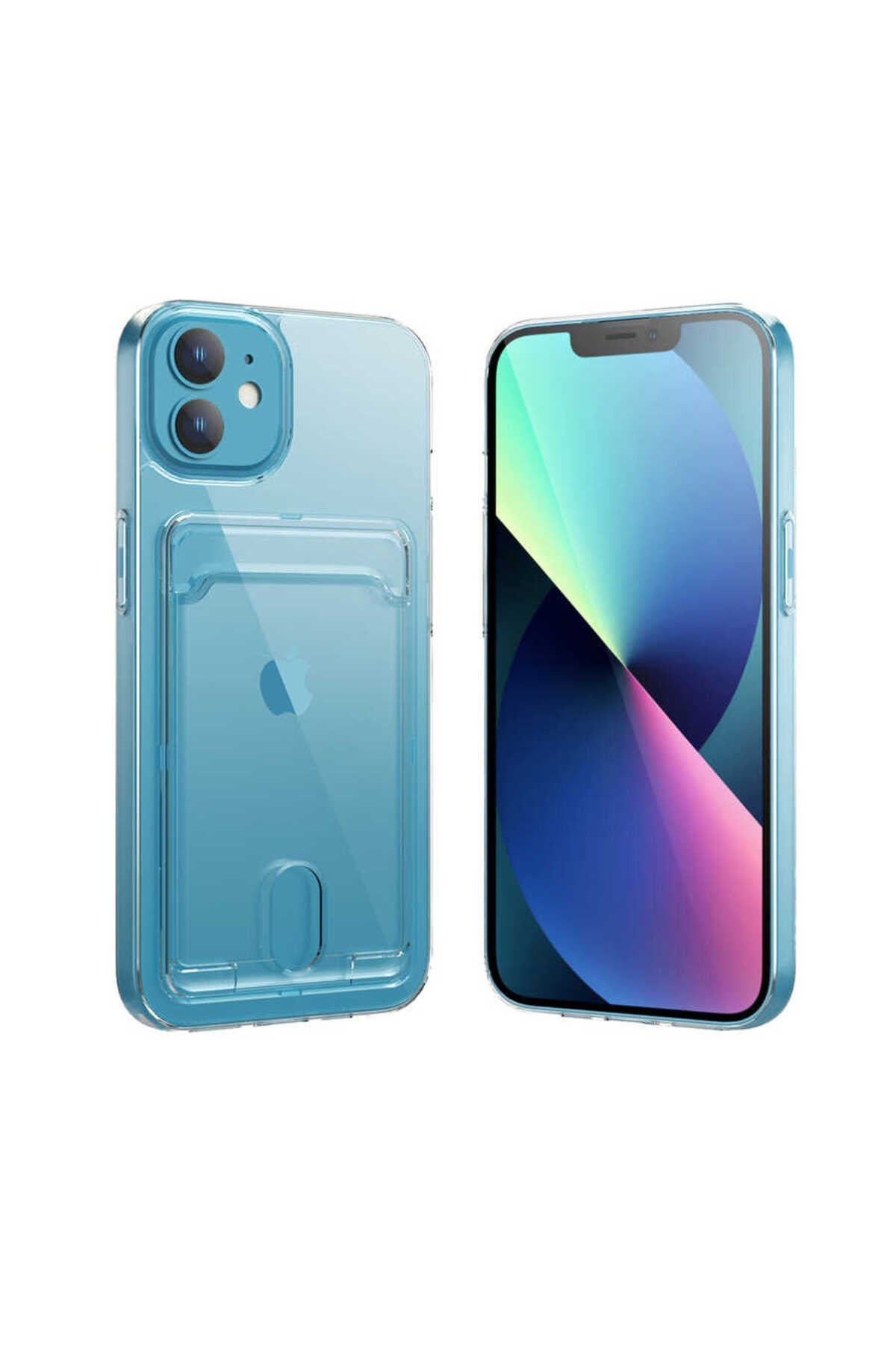 iPhone 12 Uyumlu NVTH NSM-a Kılıf-Renksiz