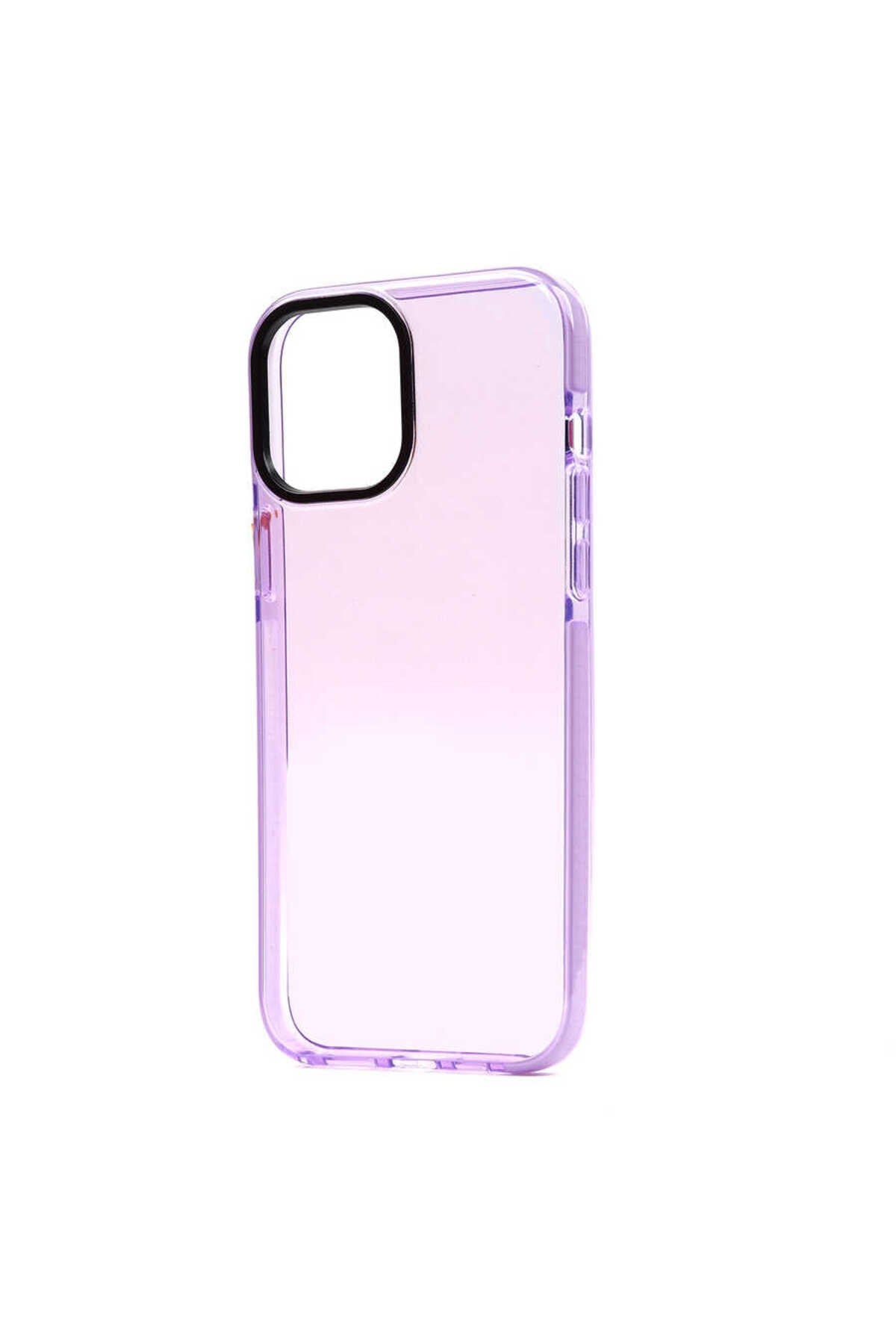 iPhone 12 Uyumlu NVTH Punto Kılıf-Mor