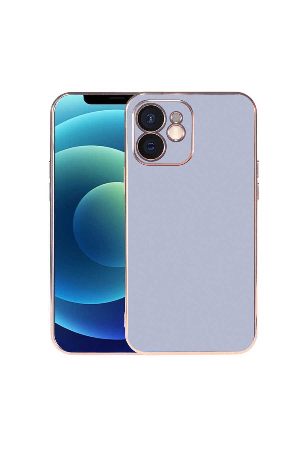 iPhone 12 Uyumlu NVTH Viyana Kılıf-Mavi Açık