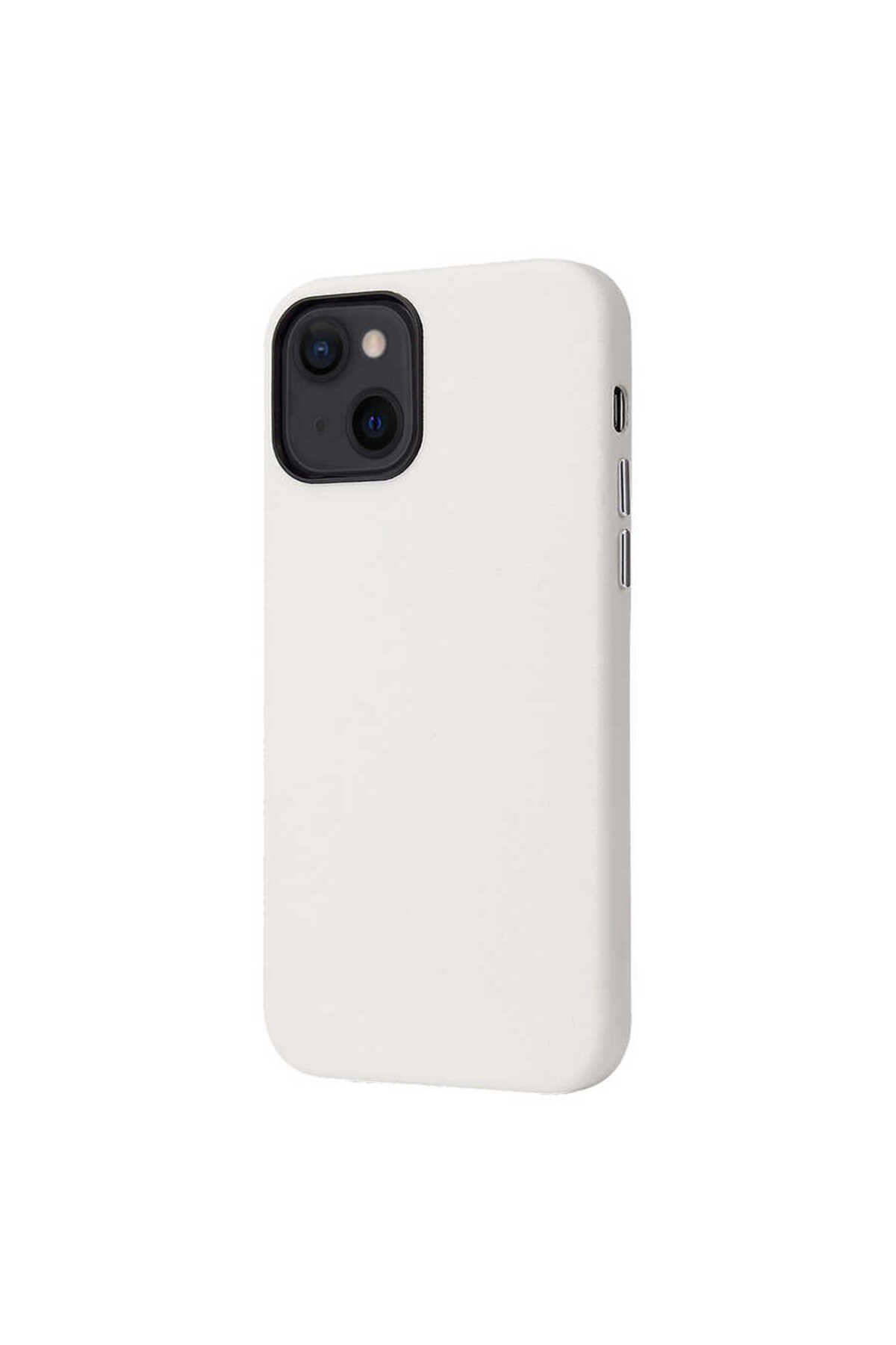 iPhone 13 Mini Uyumlu NVTH Eyzi Kılıf-Beyaz