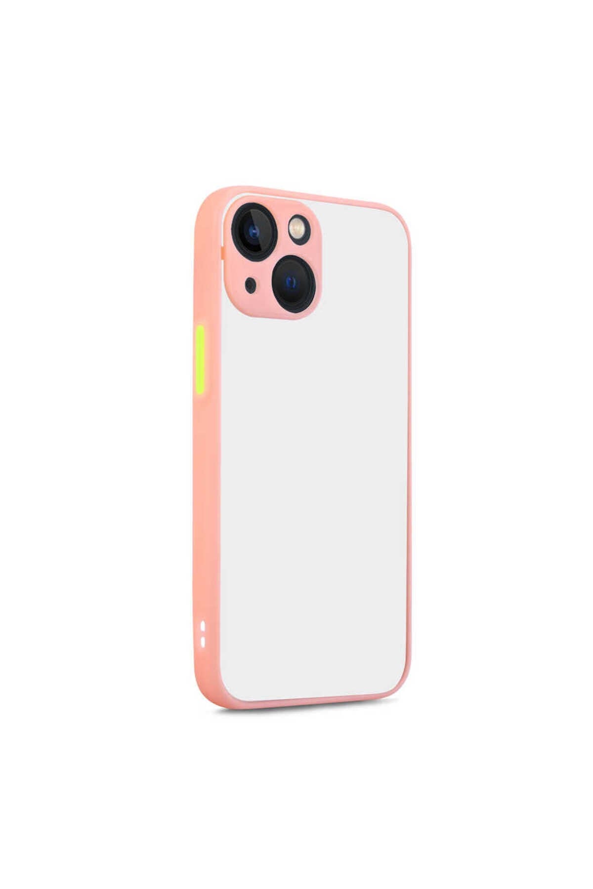 iPhone 13 Mini Uyumlu NVTH Hux Kılıf-Pembe