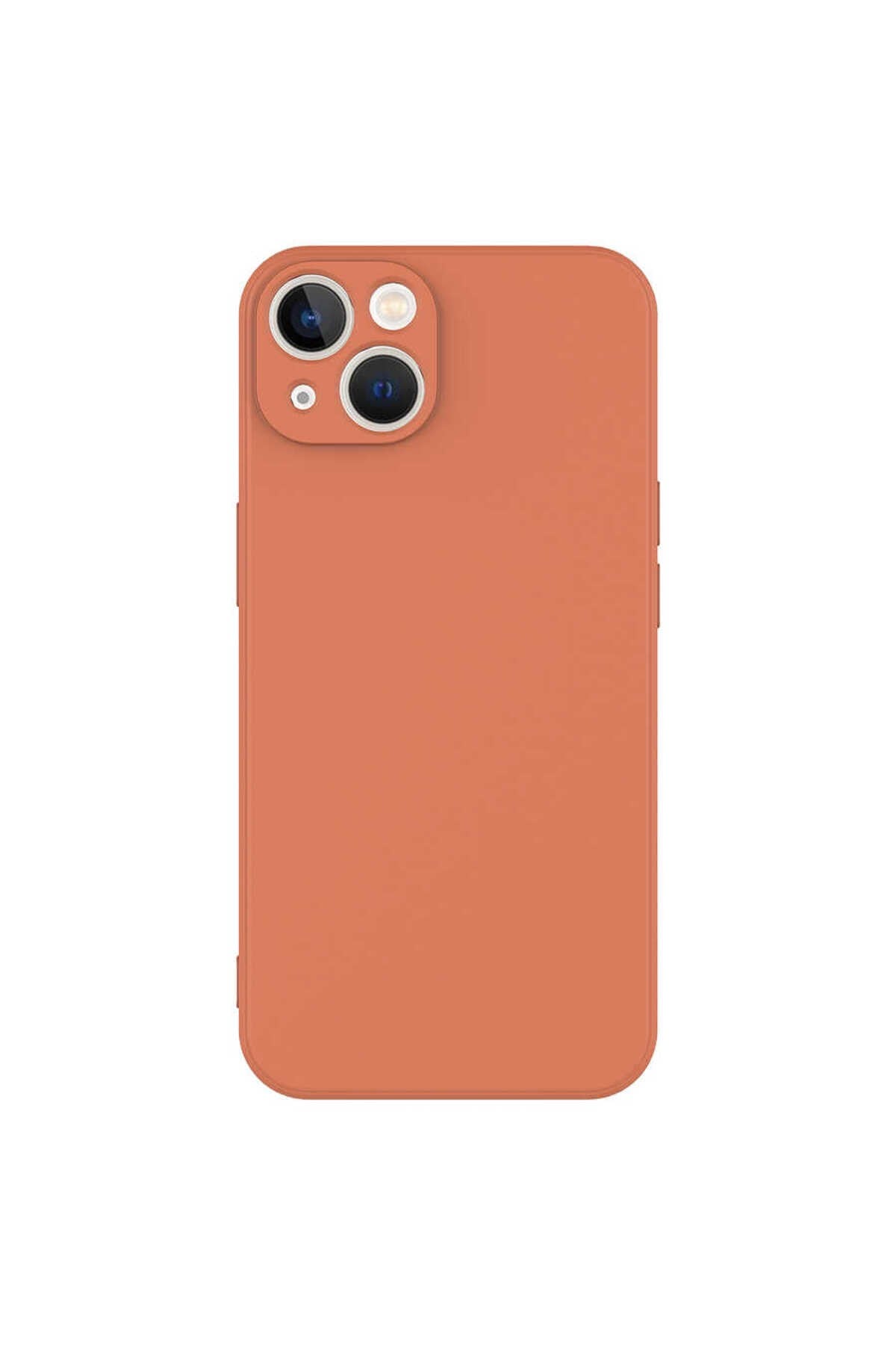 iPhone 13 Mini Uyumlu NVTH Mara Lansman Kılıf-Turuncu