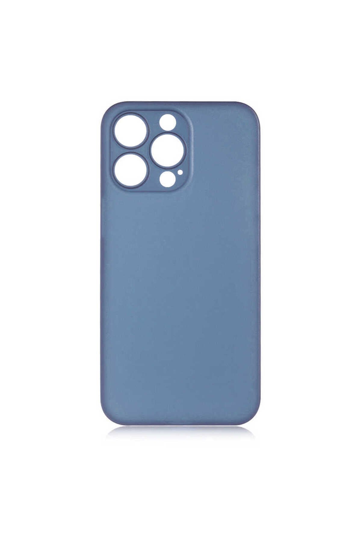 iPhone 13 Pro Max Uyumlu NVTH 1.Kalite PP Kılıf-Mavi