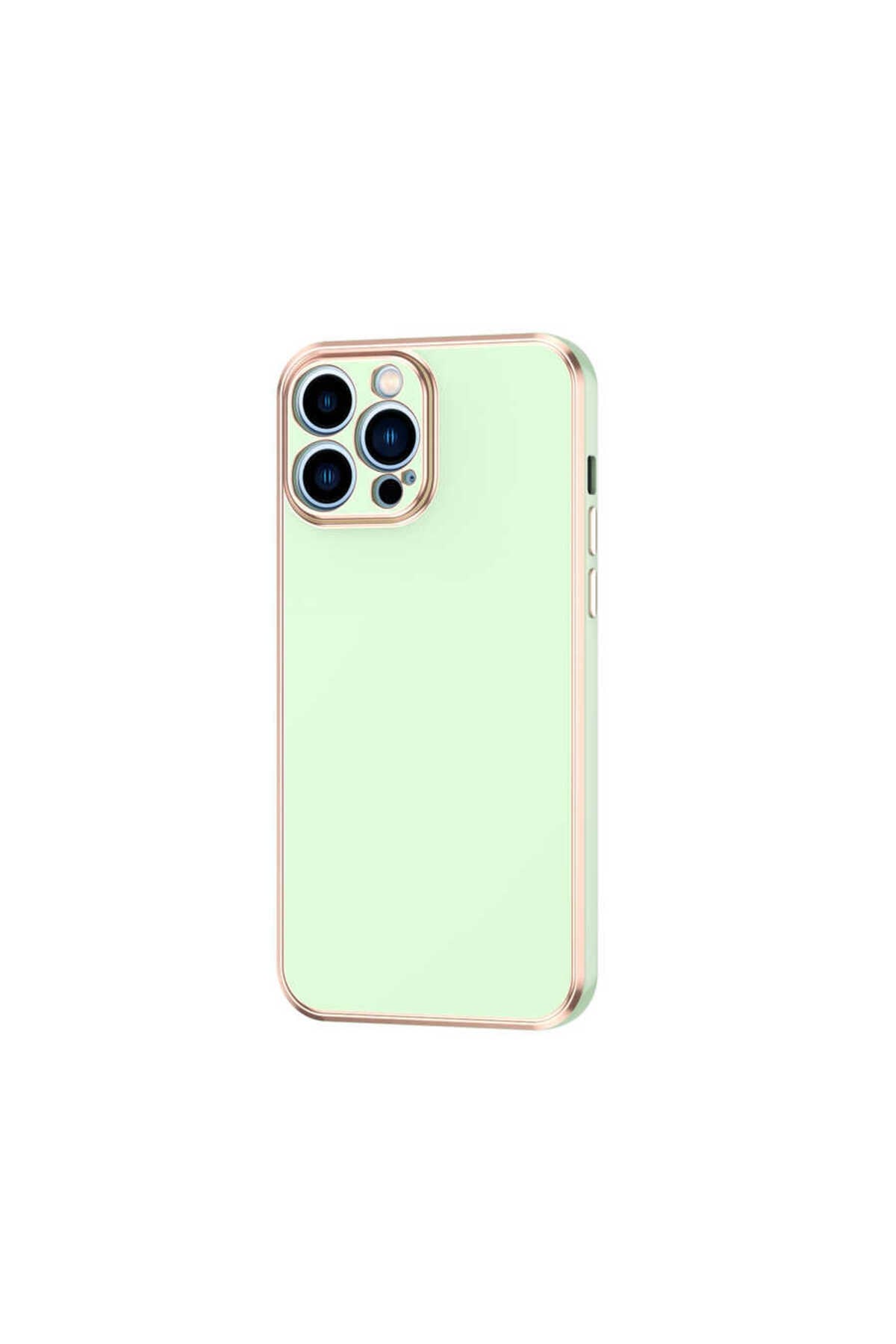 iPhone 13 Pro Max Uyumlu NVTH Bark Kılıf-Yeşil