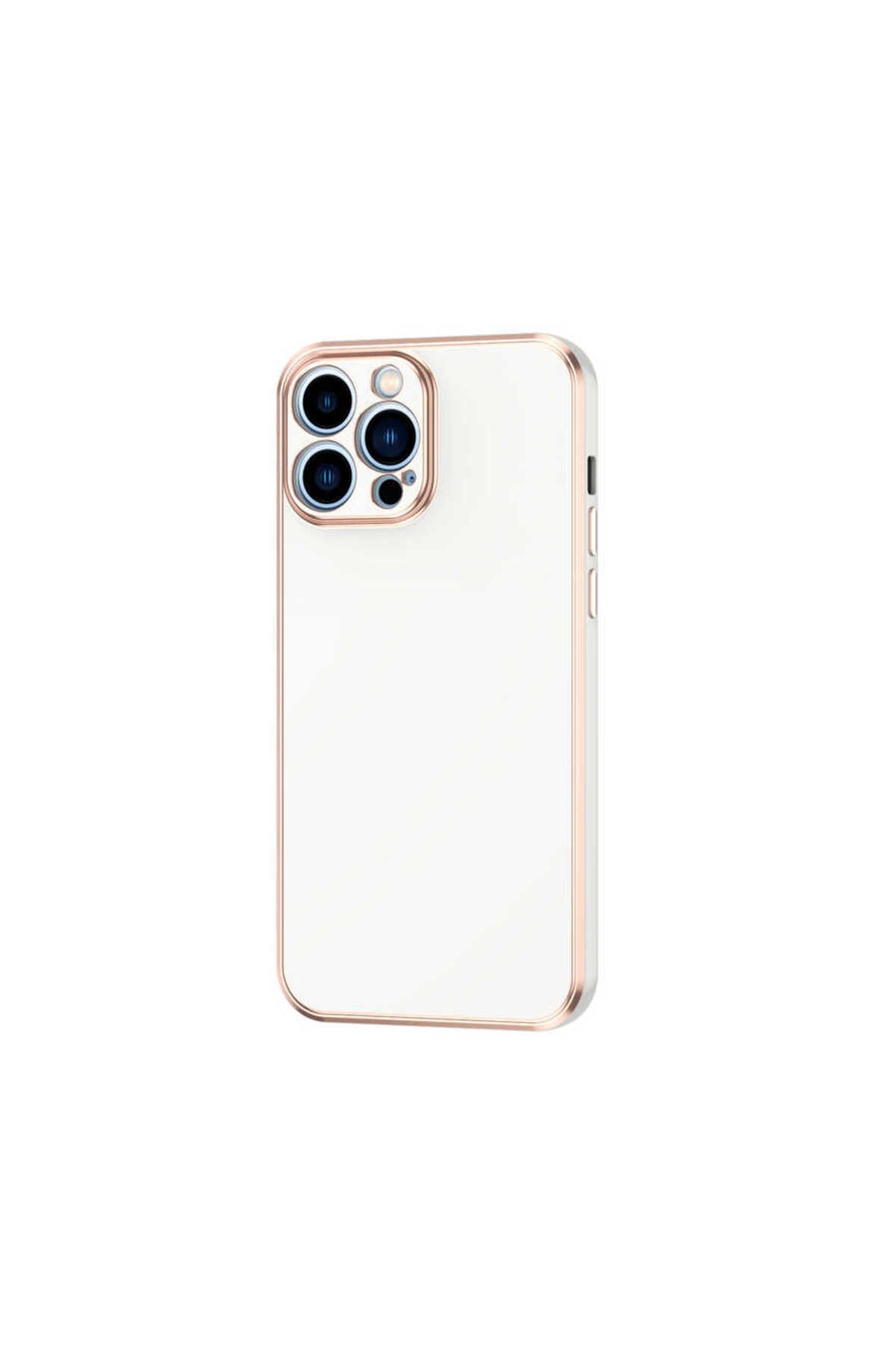 iPhone 13 Pro Max Uyumlu NVTH Bark Kılıf-Beyaz