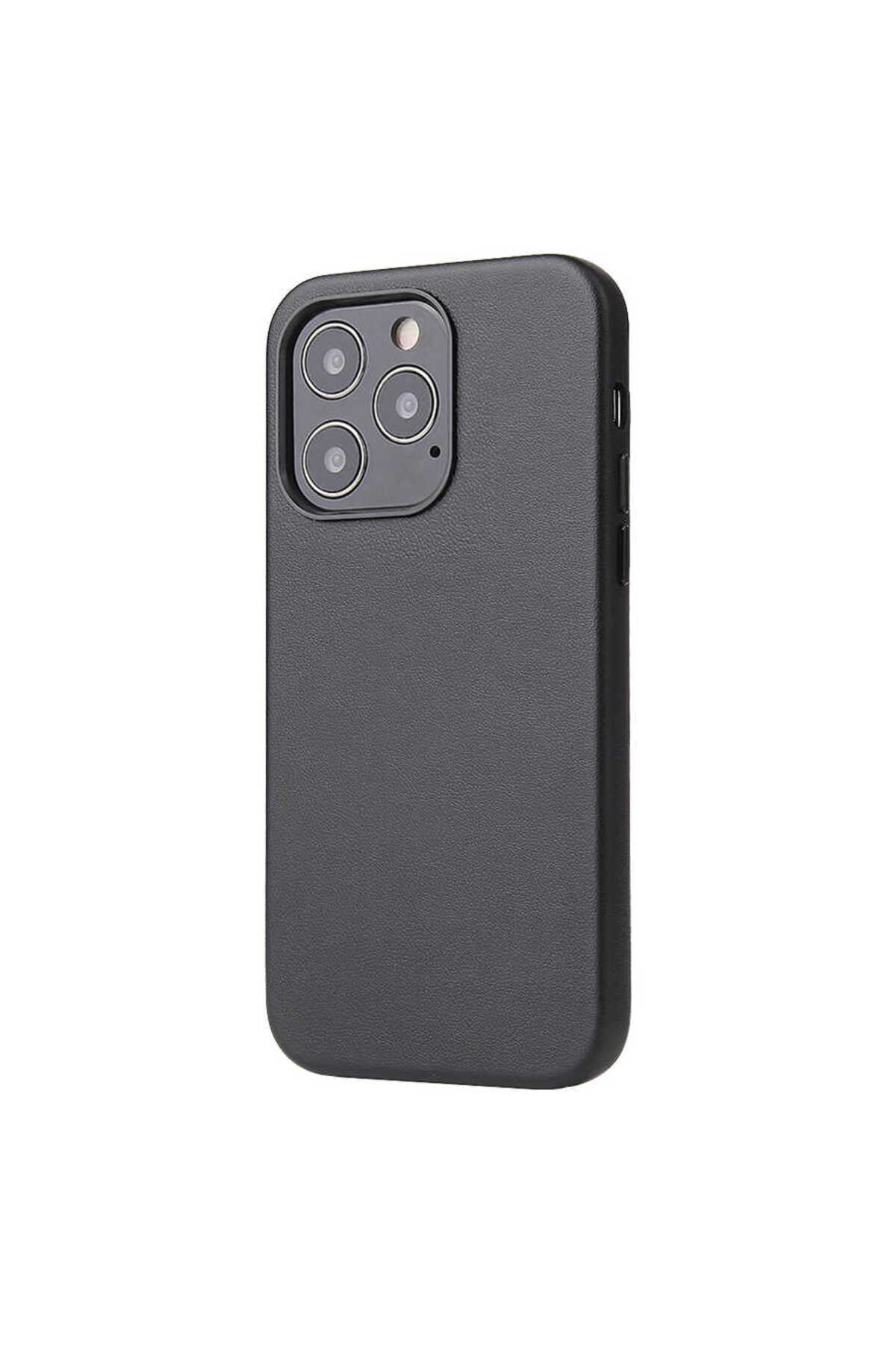 iPhone 13 Pro Max Uyumlu NVTH Eyzi Kılıf-Siyah