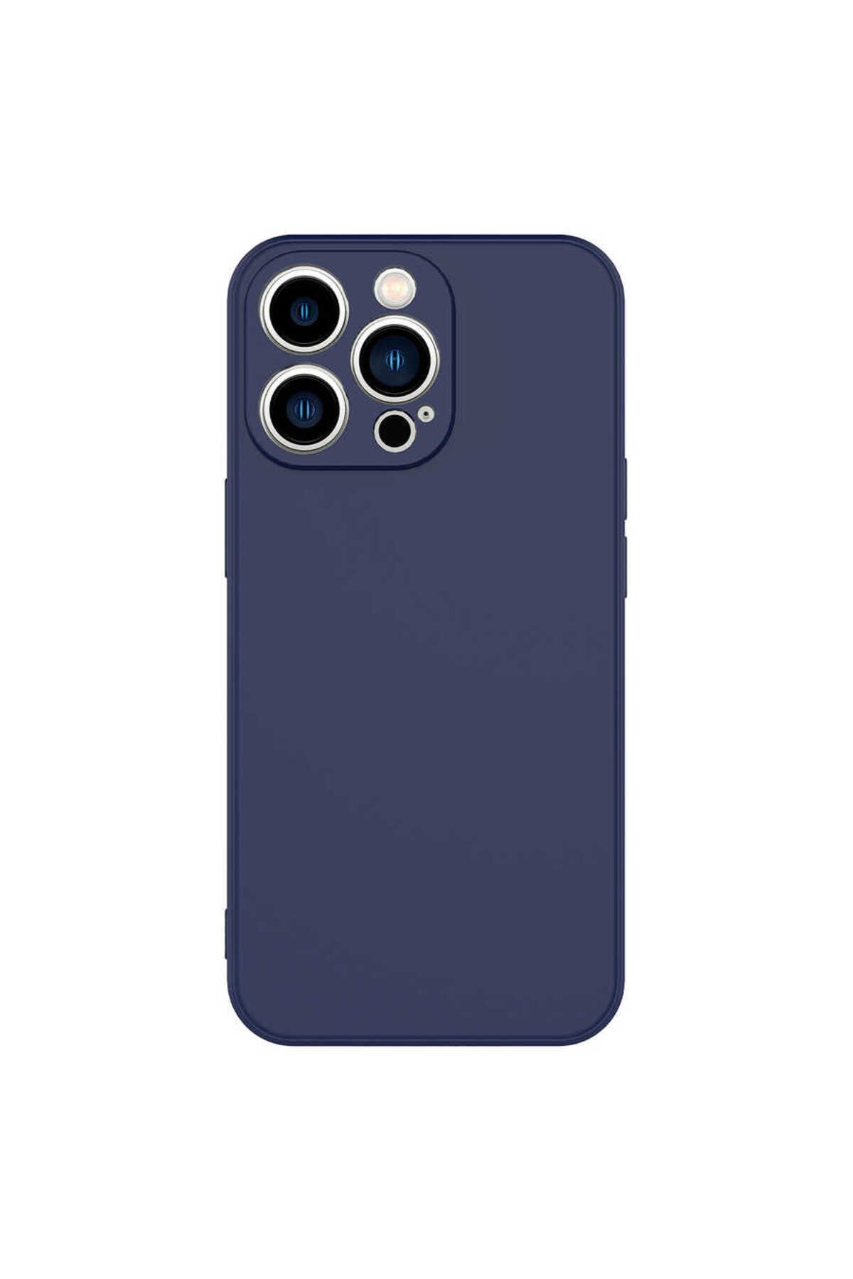 iPhone 13 Pro Max Uyumlu NVTH Mara Lansman Kılıf-Lacivert