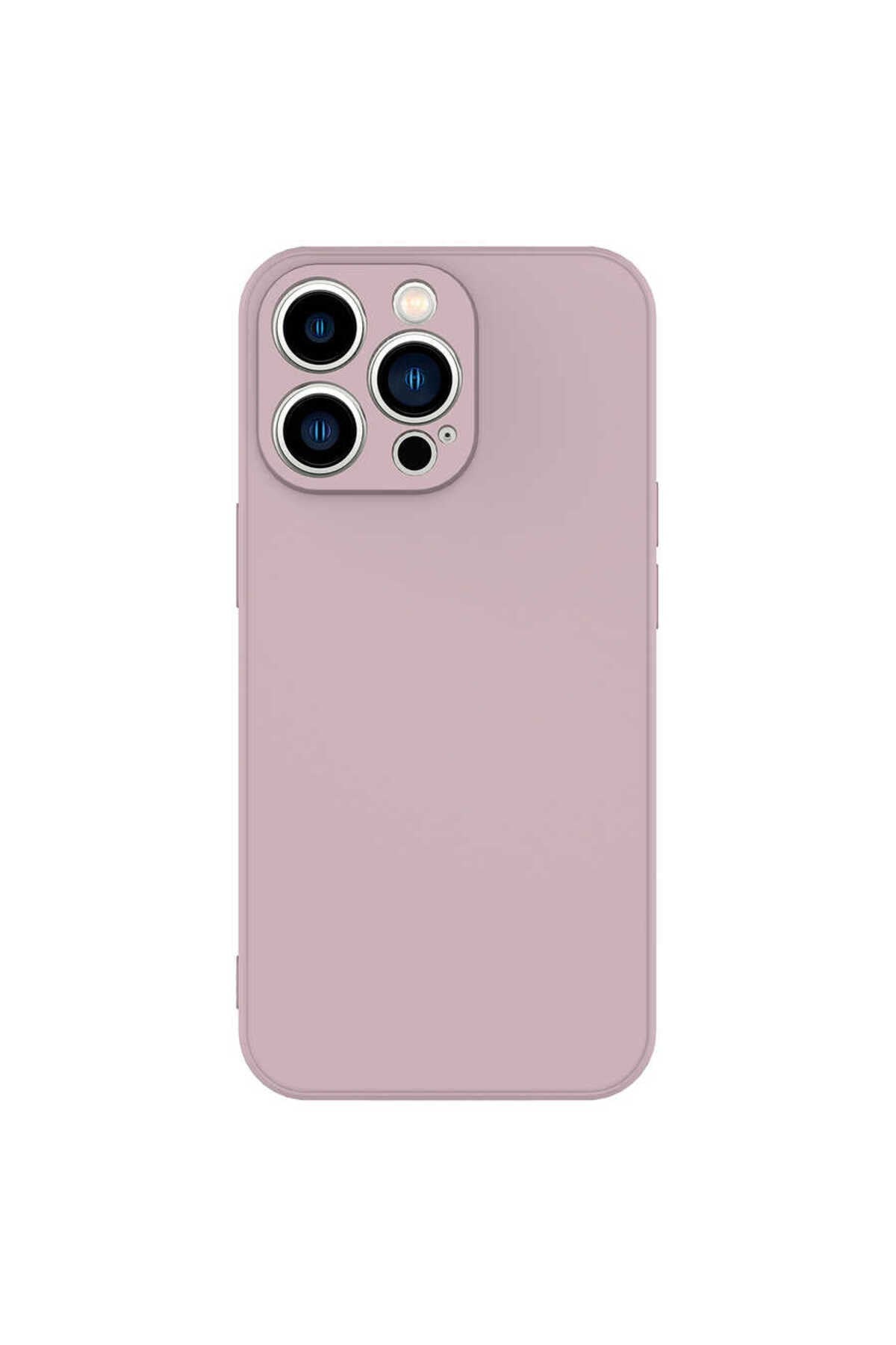 iPhone 13 Pro Max Uyumlu NVTH Mara Lansman Kılıf-Pembe Açık