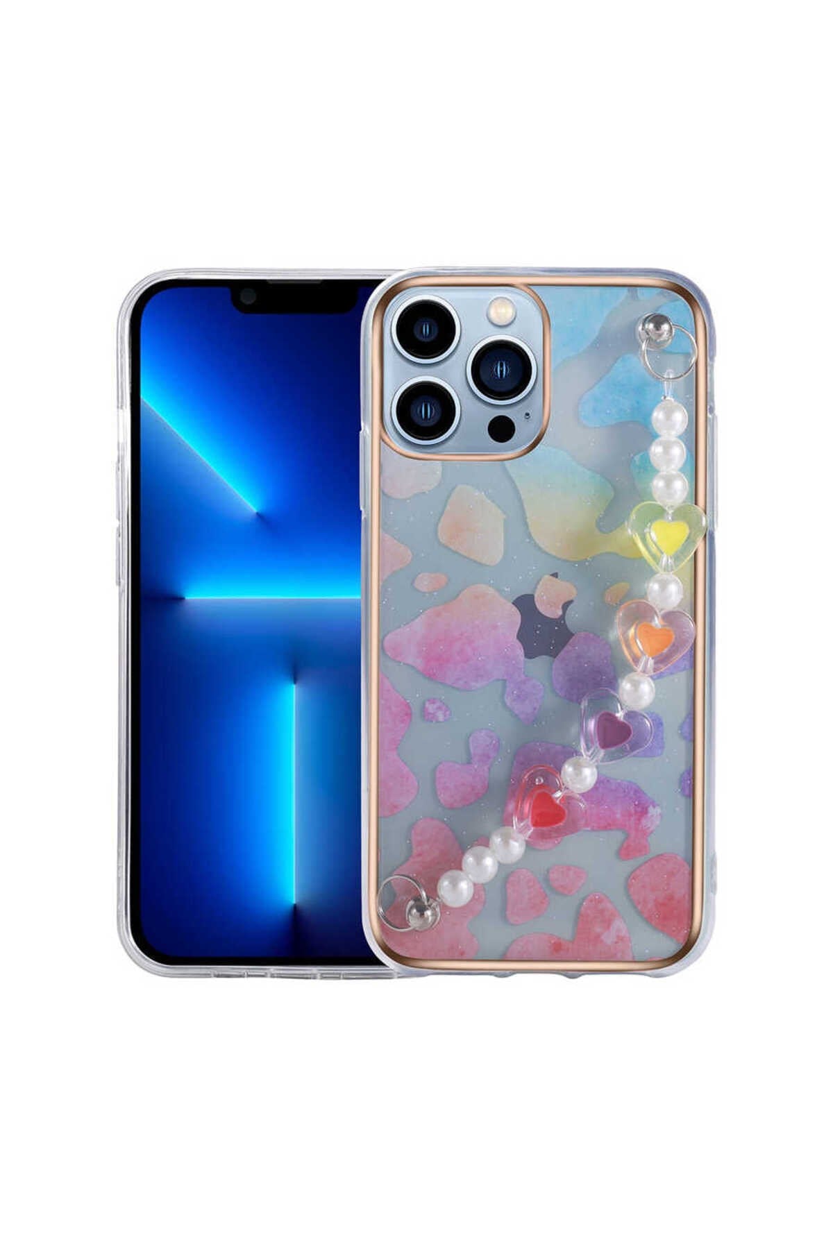 iPhone 13 Pro Max Uyumlu NVTH Pilla Kılıf-Colorful