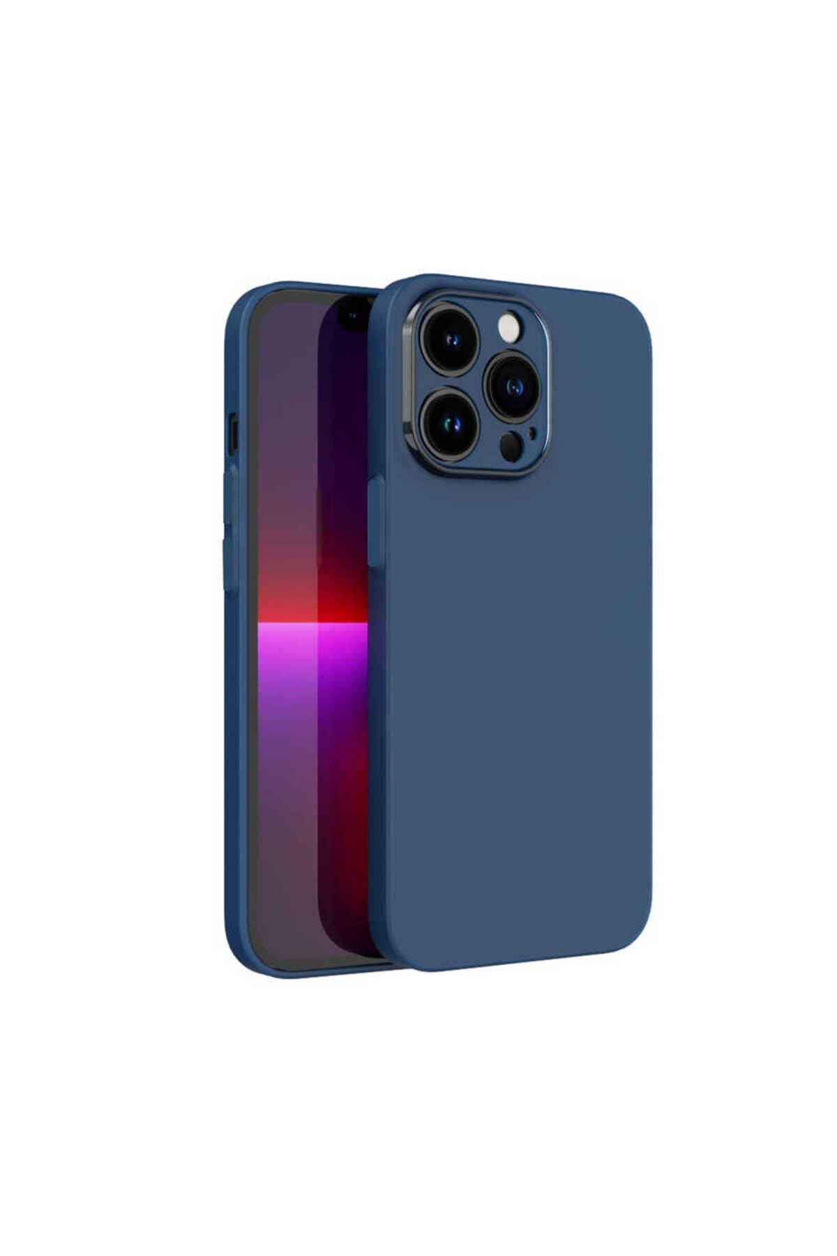iPhone 13 Pro Max Uyumlu NVTH Tiny Kılıf-Mavi