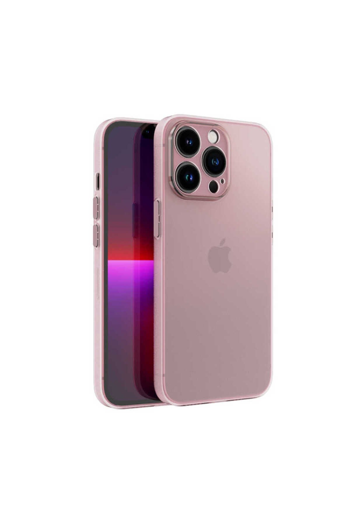 iPhone 13 Pro Max Uyumlu NVTH Tiny Kılıf-Pembe