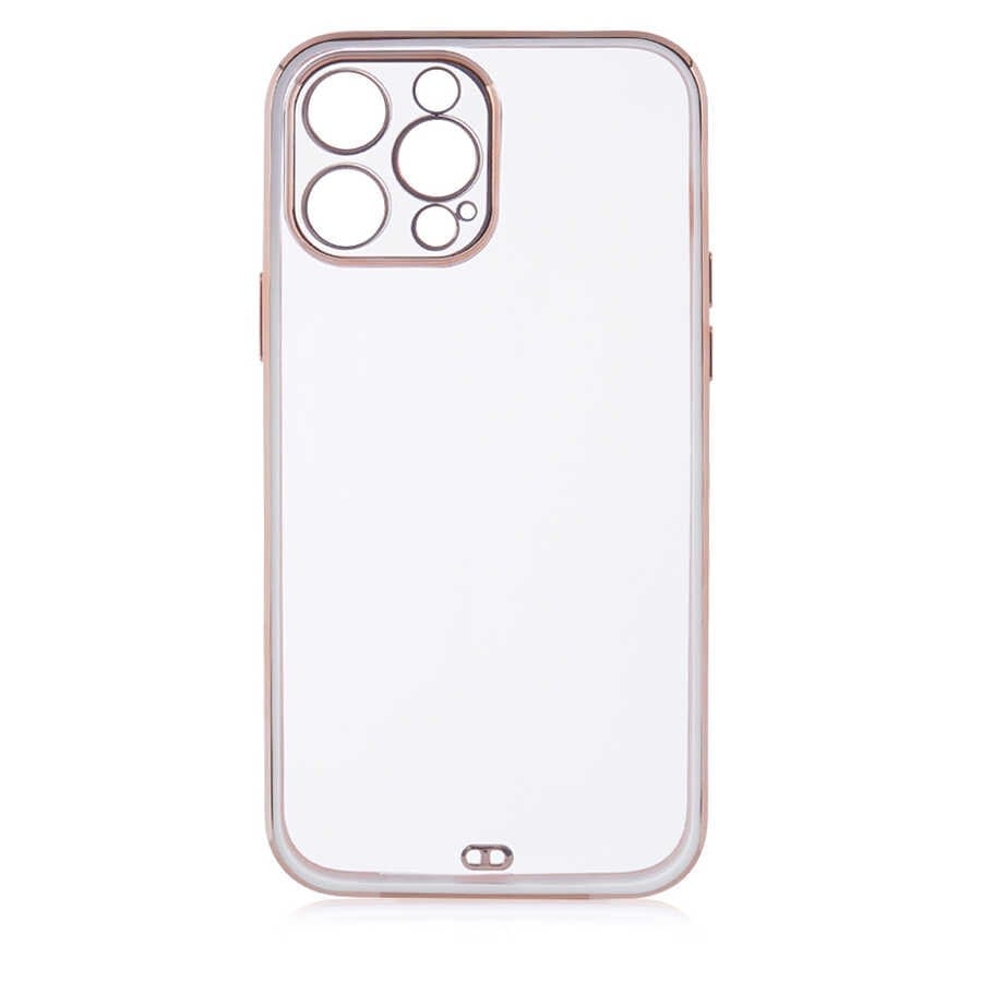 iPhone 13 Pro Max Uyumlu NVTH Voit Clear Kılıf-Beyaz