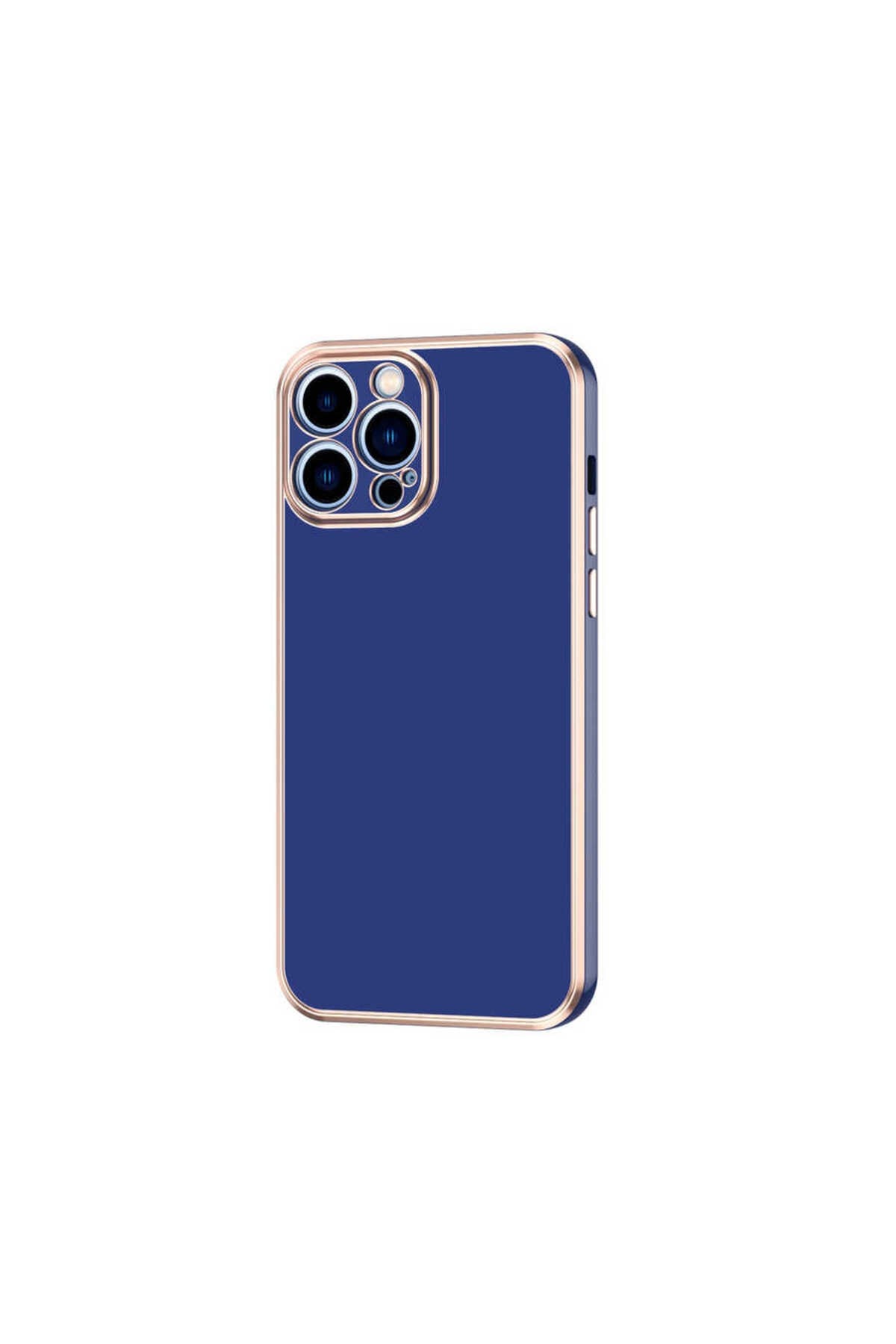 iPhone 13 Pro Uyumlu NVTH Bark Kılıf-Lacivert
