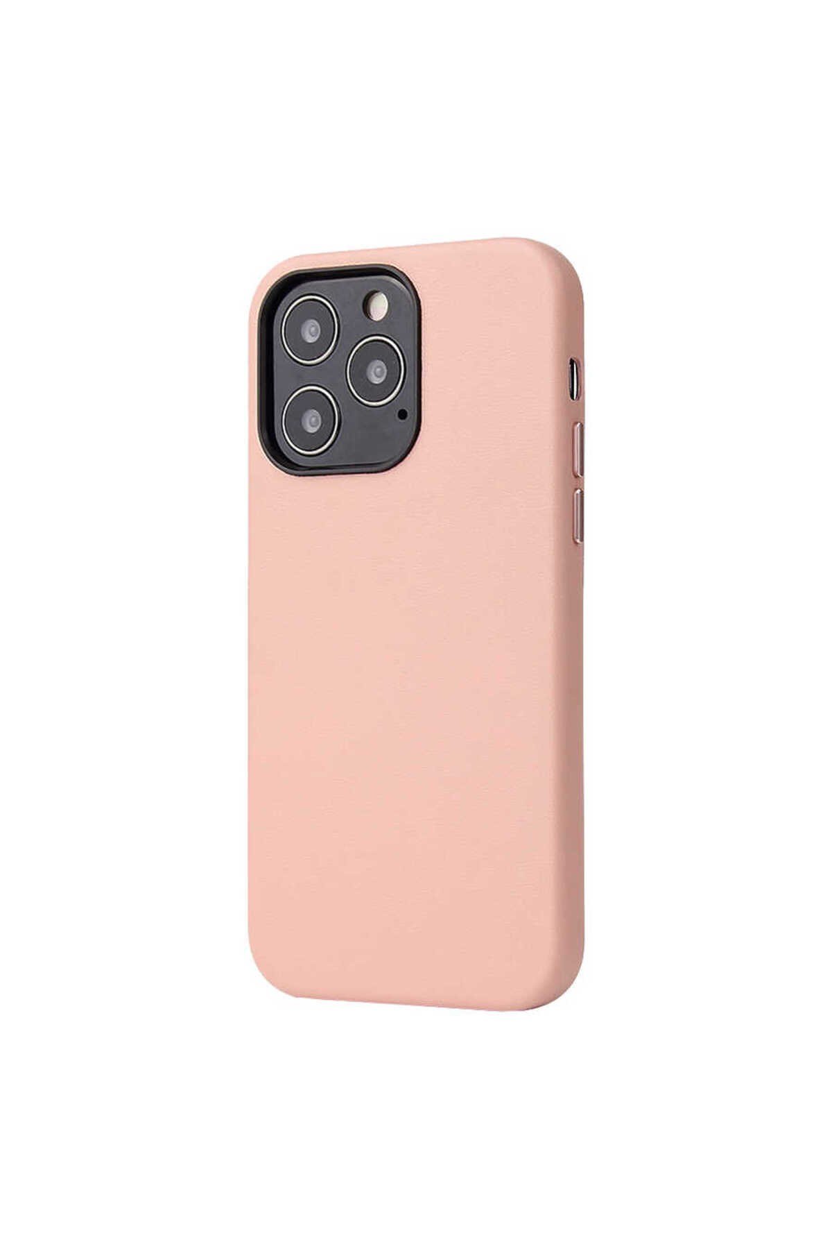 iPhone 13 Pro Uyumlu NVTH Eyzi Kılıf-Pembe
