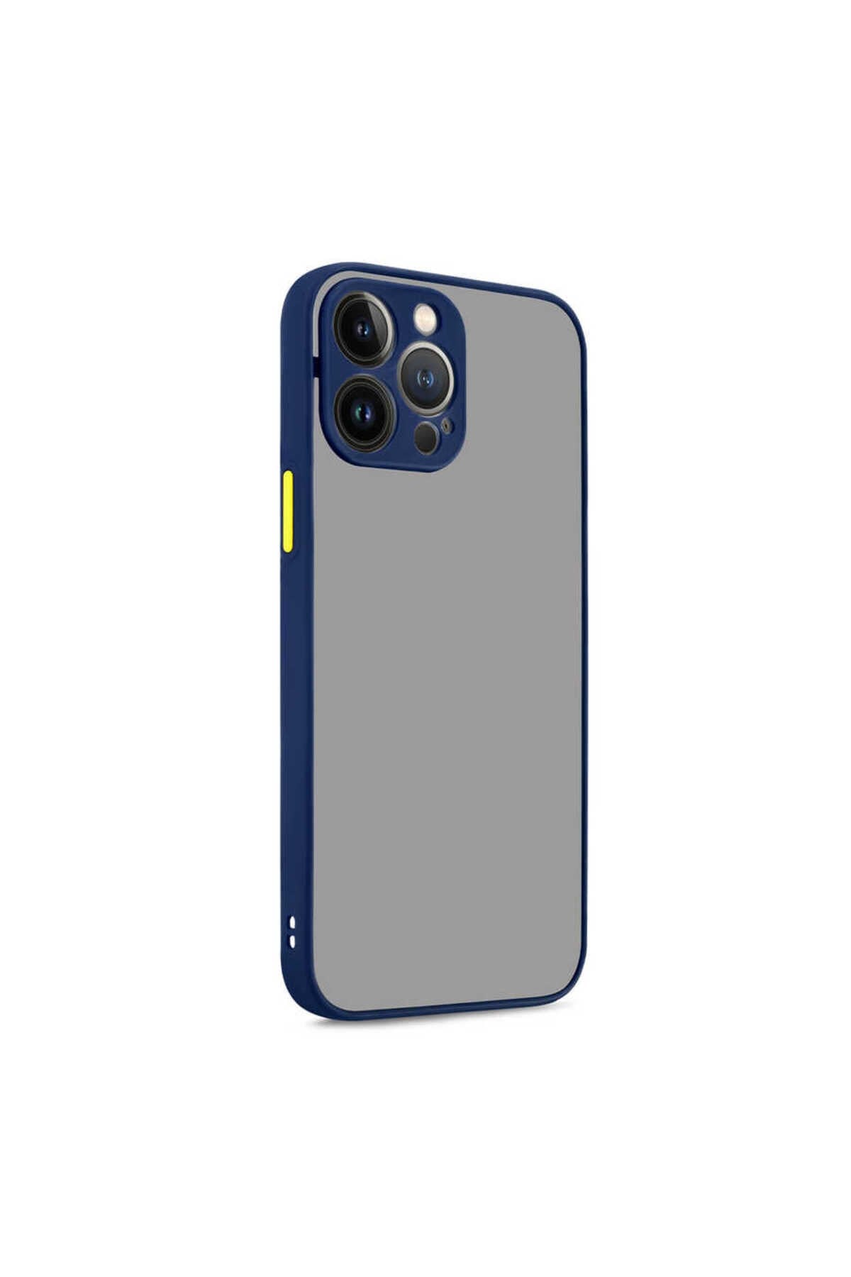 iPhone 13 Pro Uyumlu NVTH Hux Kılıf-Lacivert