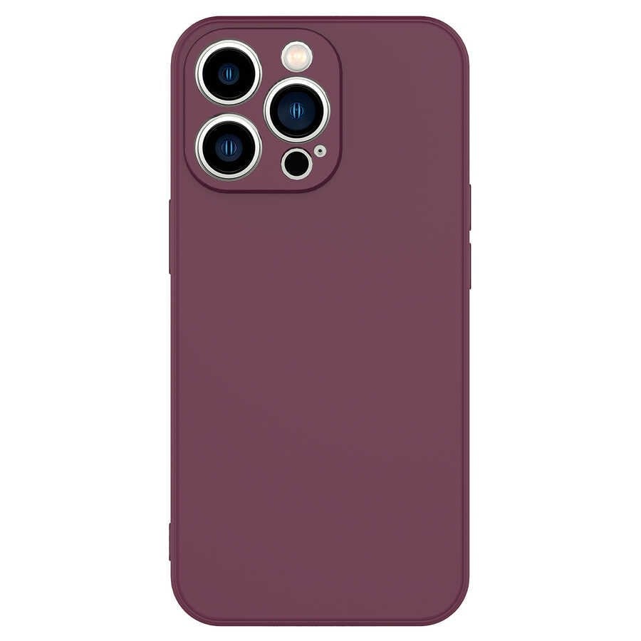 iPhone 13 Pro Uyumlu NVTH Mara Lansman Kılıf-Koyu Mor