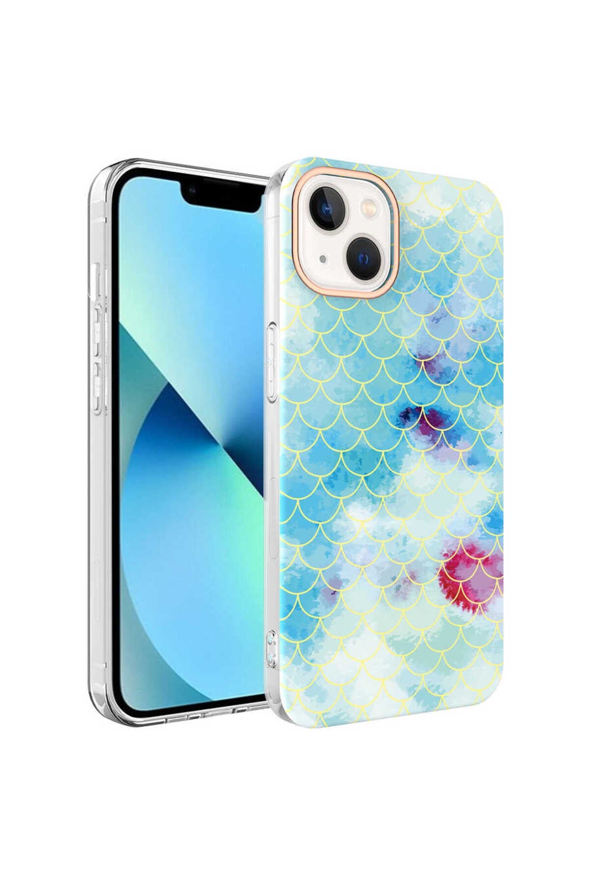 iPhone 13 Uyumlu NVTH Bella Kılıf-Mavi