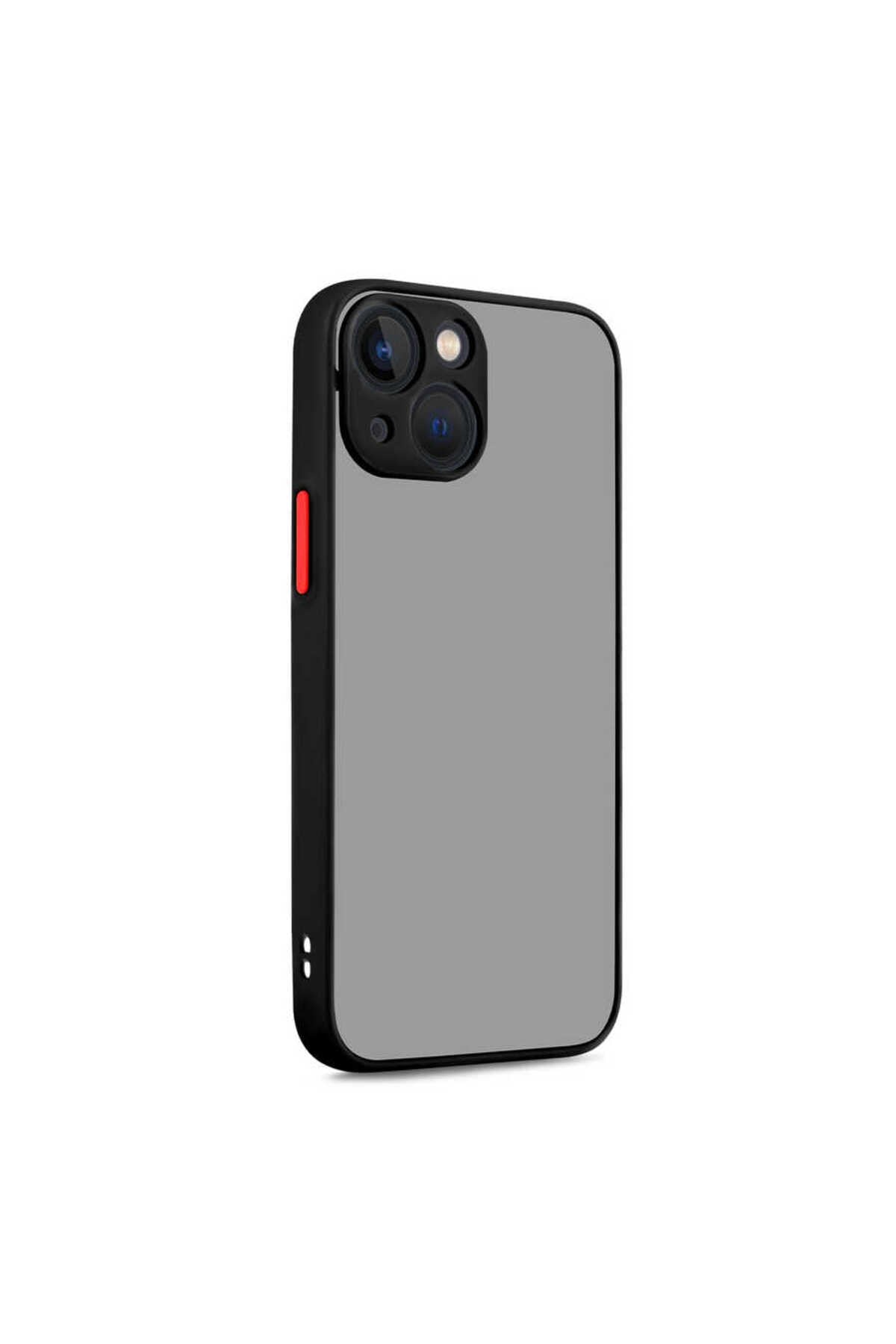iPhone 13 Uyumlu NVTH Hux Kılıf-Siyah