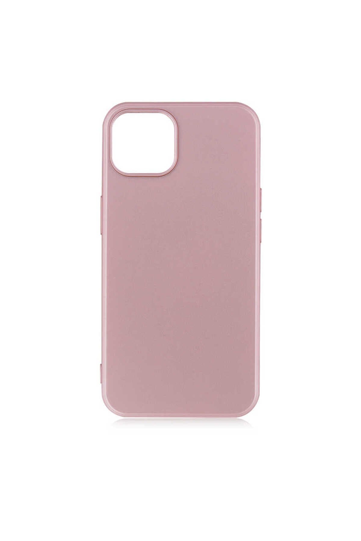 iPhone 13 Uyumlu NVTH Premier Silikon Kılıf-Rose Gold