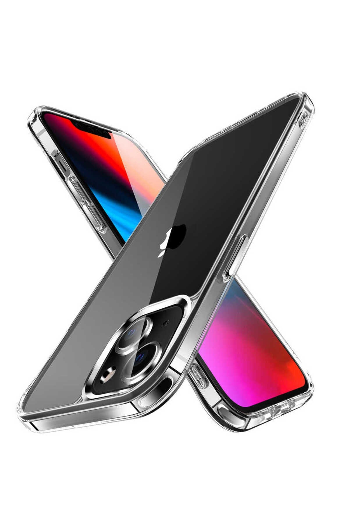 iPhone 14 Plus Uyumlu NVTH Forst Kılıf-Renksiz
