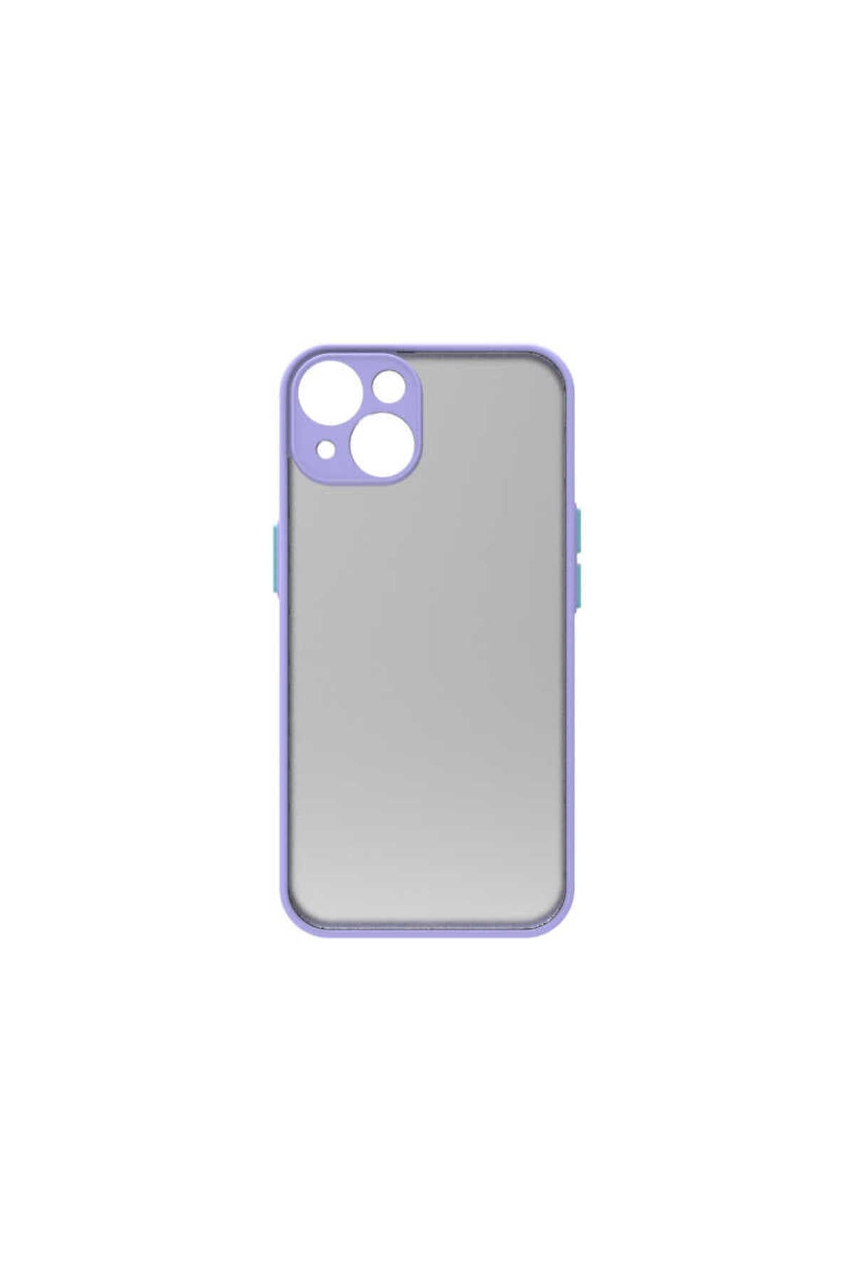 iPhone 14 Plus Uyumlu NVTH Hux Kılıf-Lila