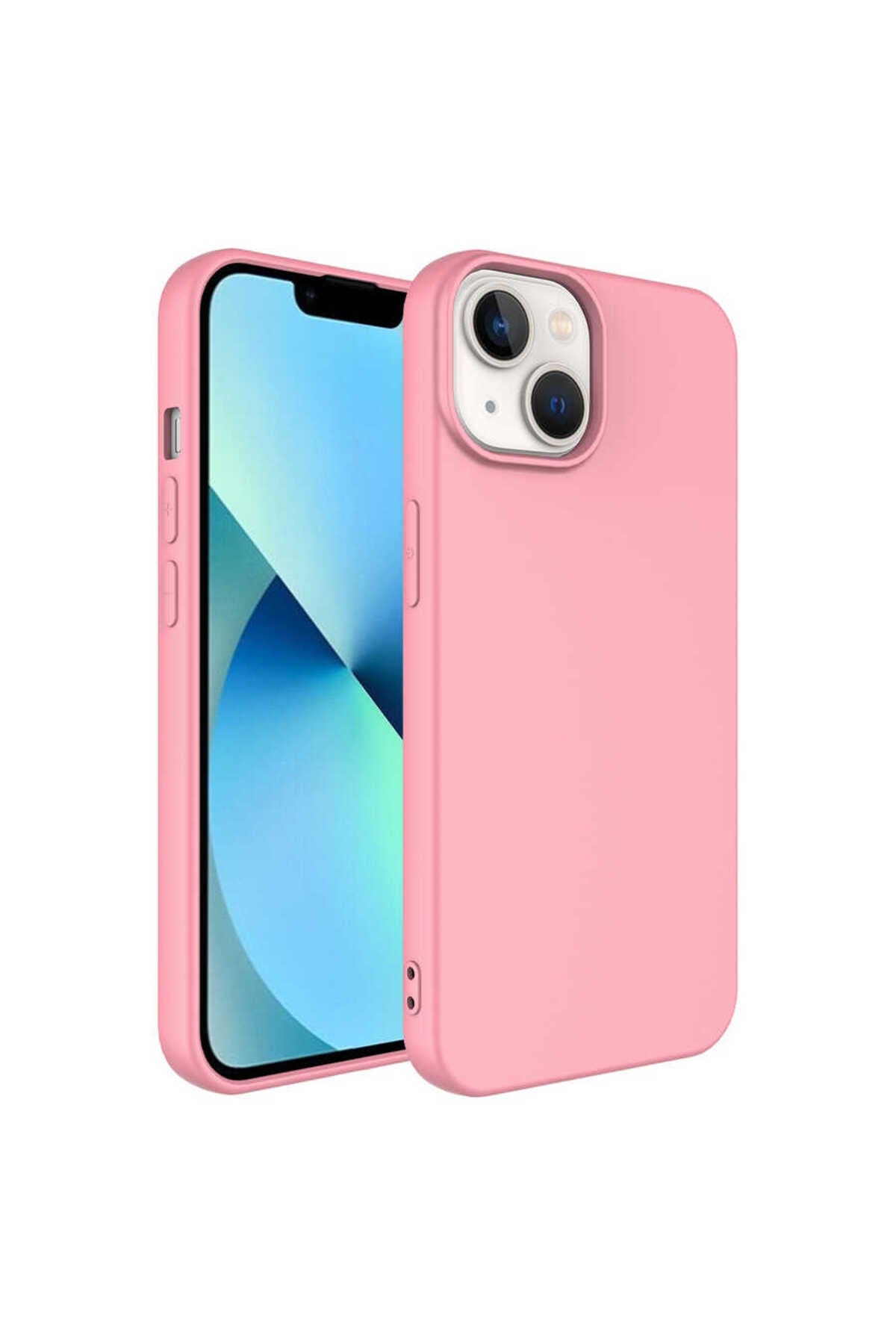iPhone 14 Plus Uyumlu NVTH Mara Lansman Kılıf-Pembe