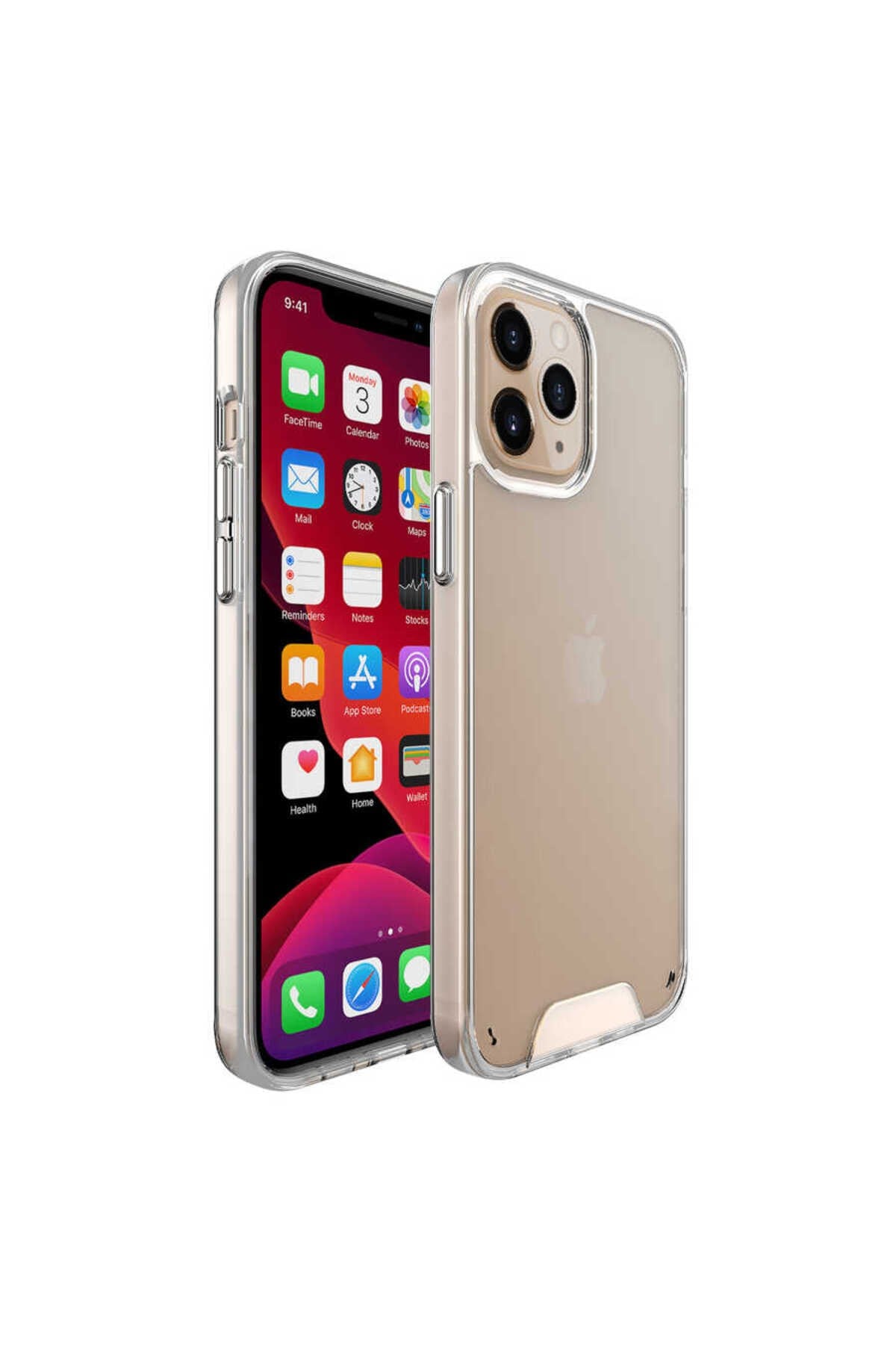 iPhone 14 Pro Max Uyumlu NVTH Gard Silikon-Renksiz