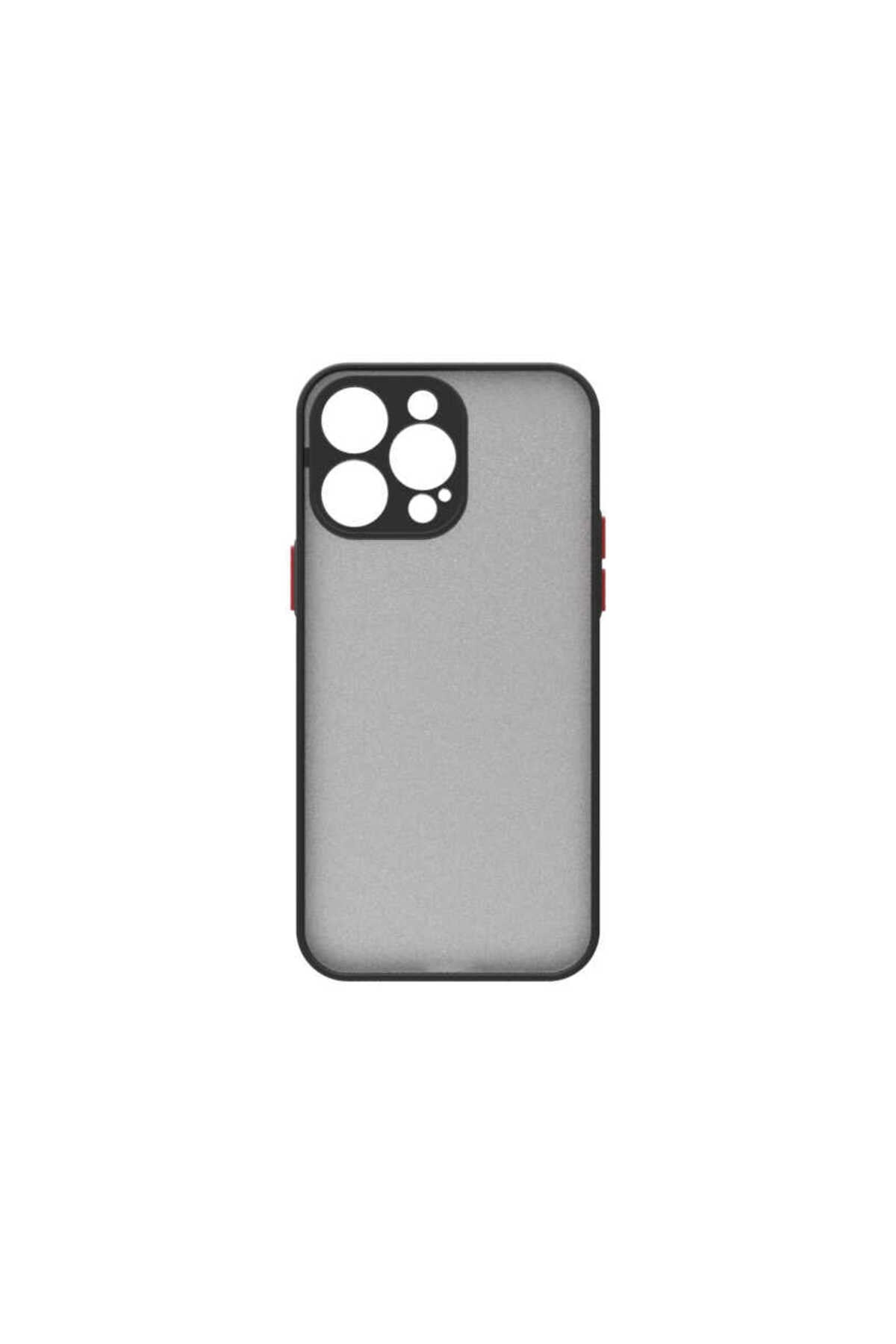 iPhone 14 Pro Max Uyumlu NVTH Hux Kılıf-Siyah