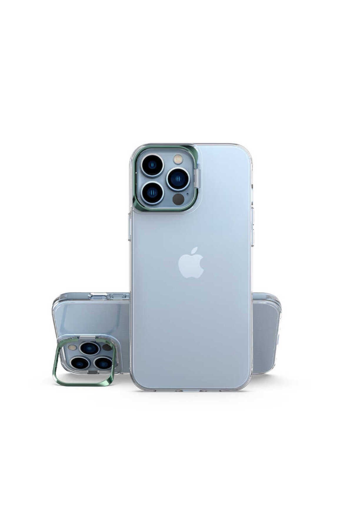 iPhone 14 Pro Max Uyumlu NVTH Skuba Kılıf-Koyu Yeşil