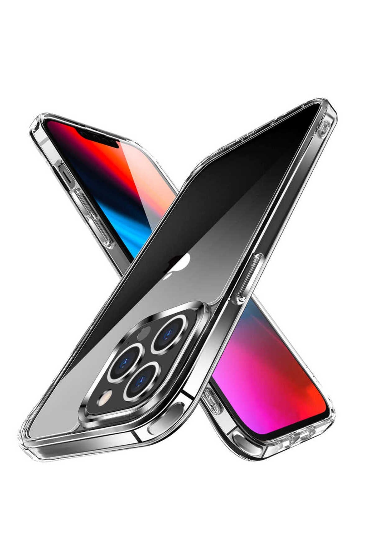 iPhone 14 Pro Uyumlu NVTH Forst Kılıf-Renksiz