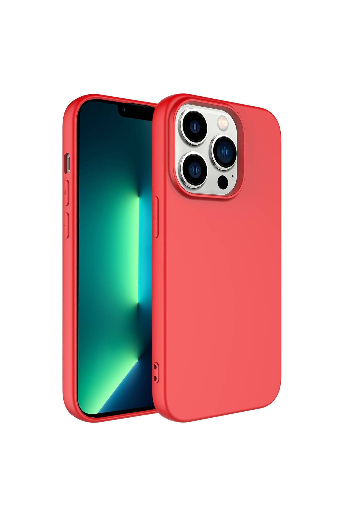 iPhone 14 Pro Uyumlu NVTH LSR Lansman Kılıf-Kırmızı