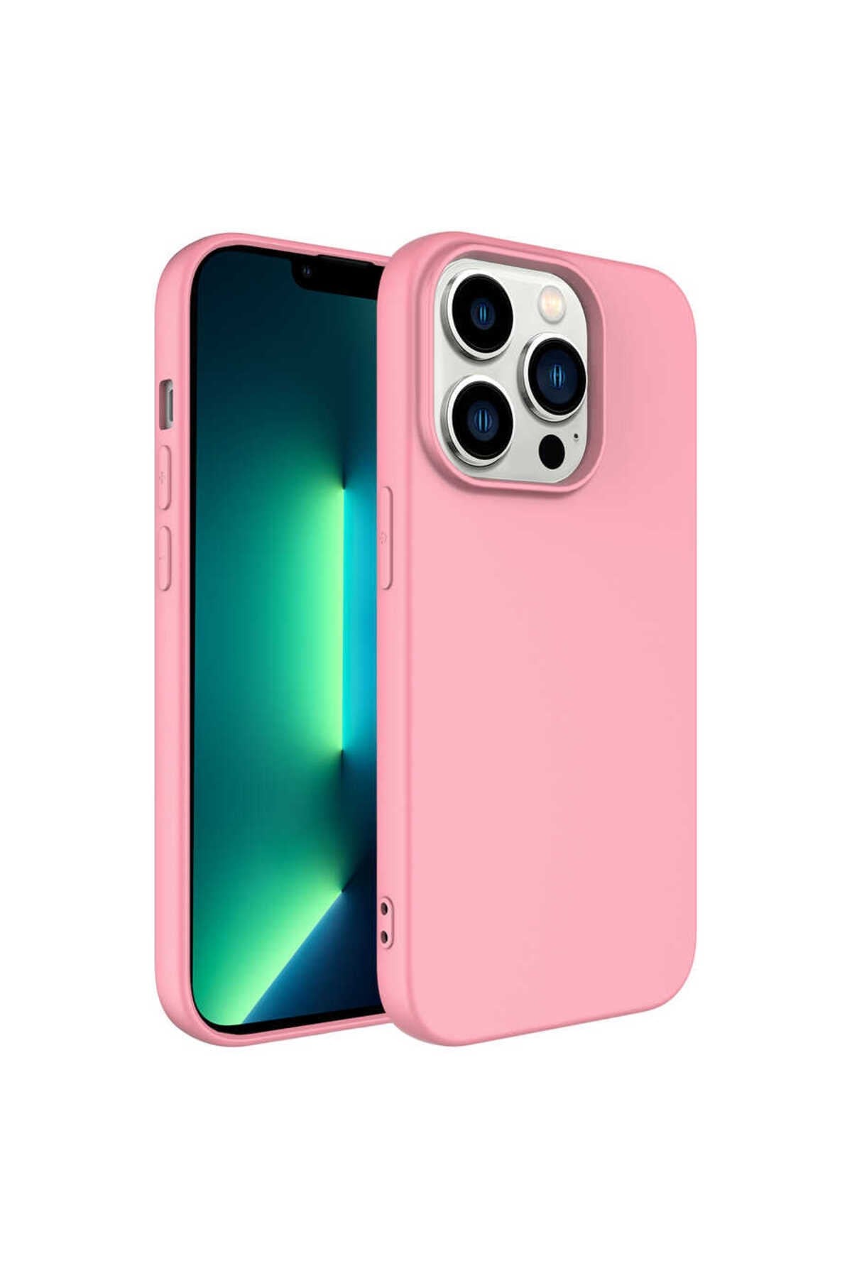iPhone 14 Pro Uyumlu NVTH Mara Lansman Kılıf-Pembe
