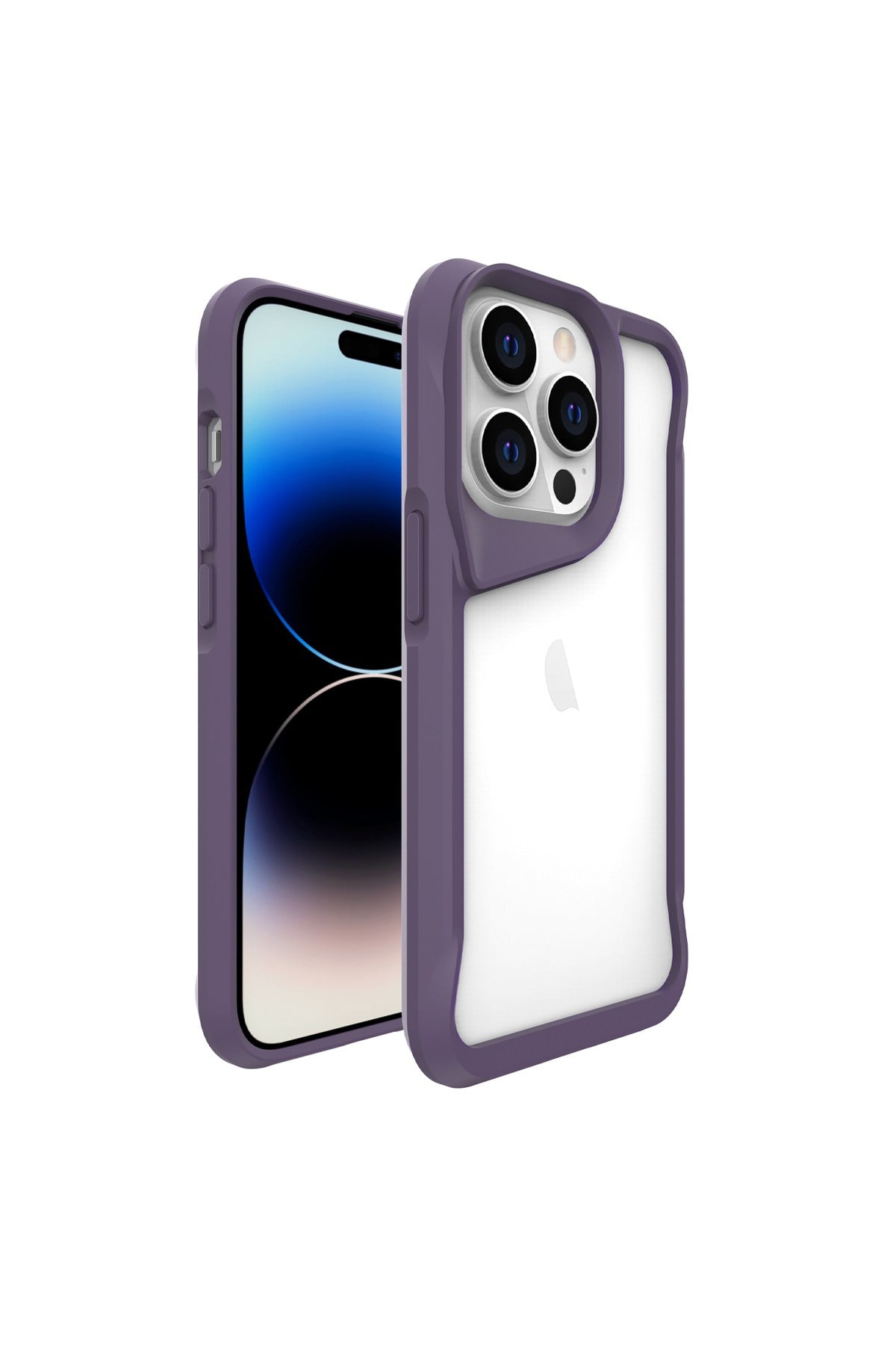 iPhone 14 Pro Uyumlu NVTH T-Max Kılıf-Derin Mor
