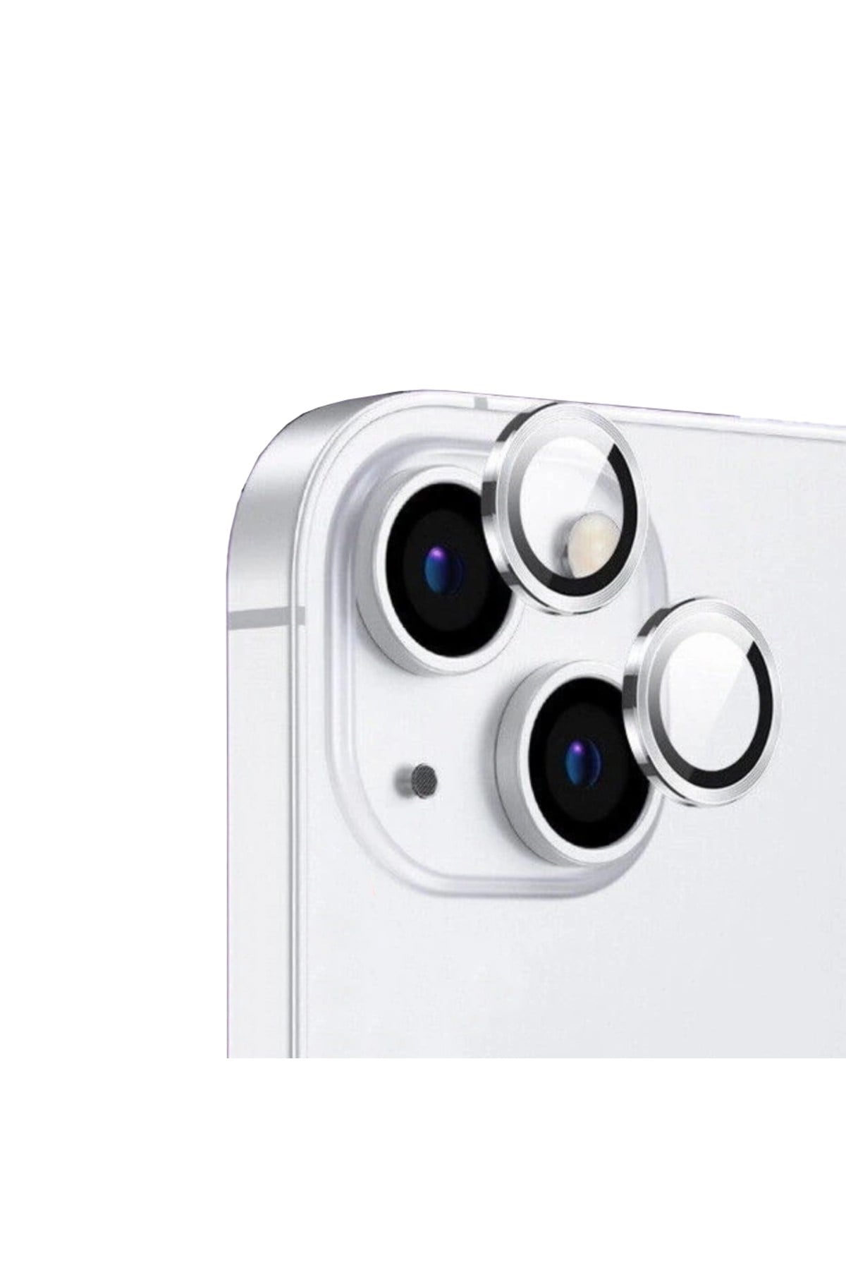 iPhone 14 Uyumlu NVTH CL-12 Premium Safir Parmak İzi Bırakmayan Anti-RefCLOive Kamera CLO Kor